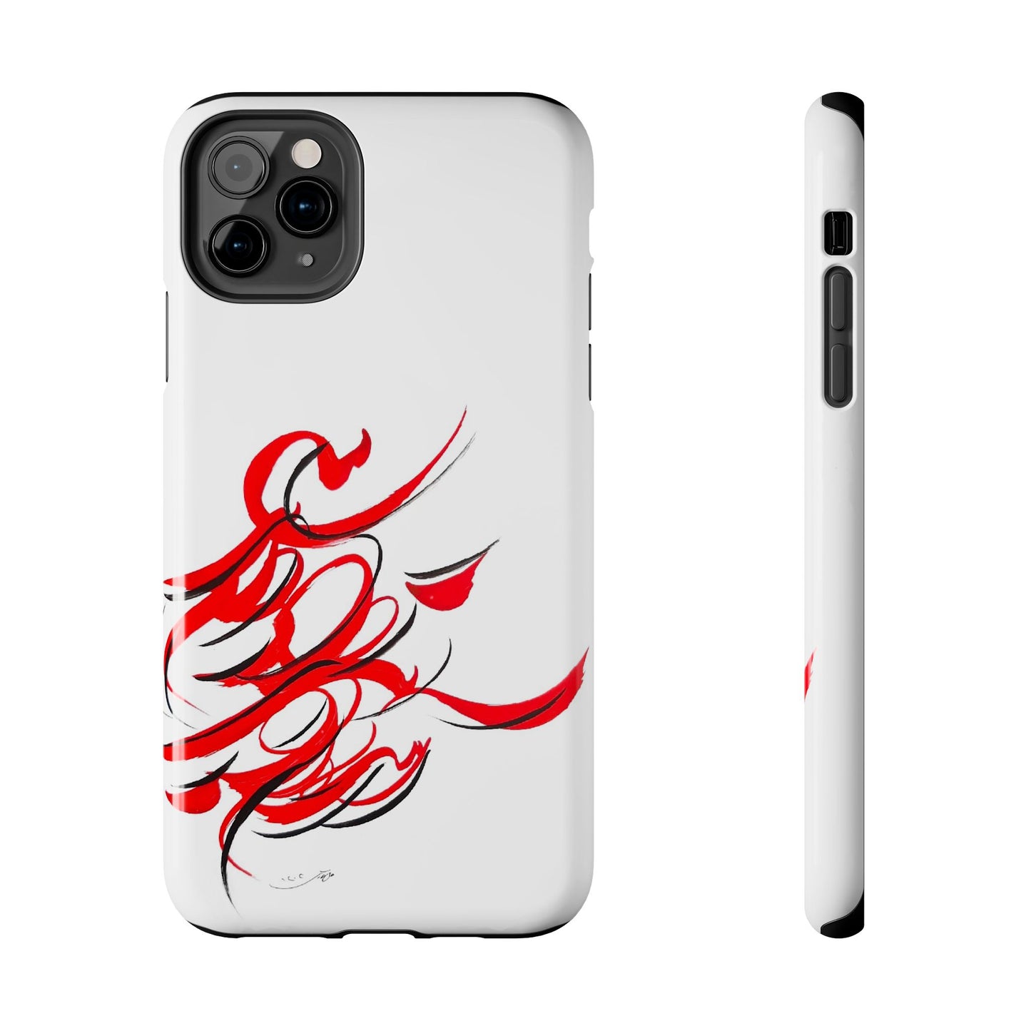 Phone Case Persian Calligraphy Modern Handwriting.