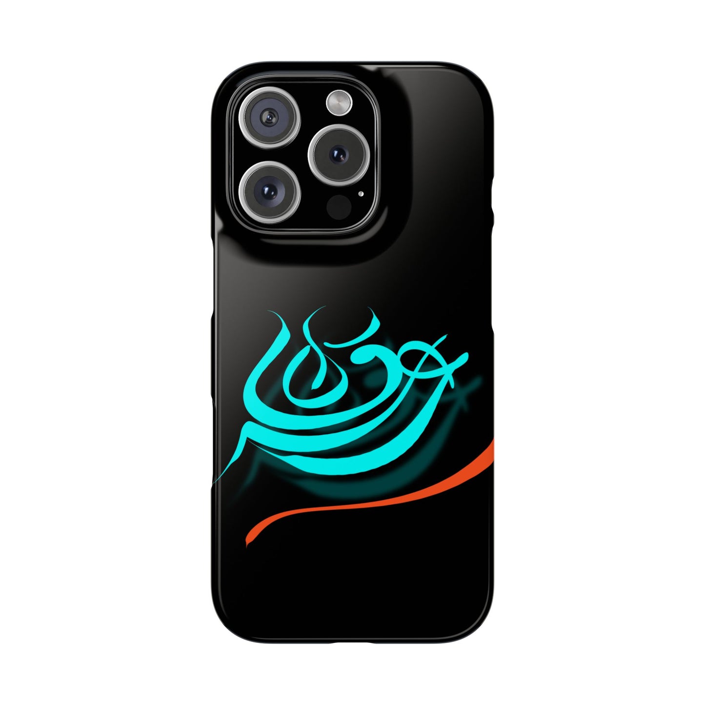 ' Modern Art Slim Phone Case -LOVE