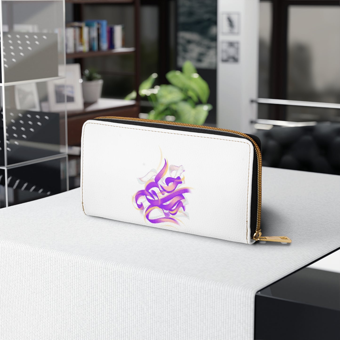 Persian Calligraphy -Zipper Wallet