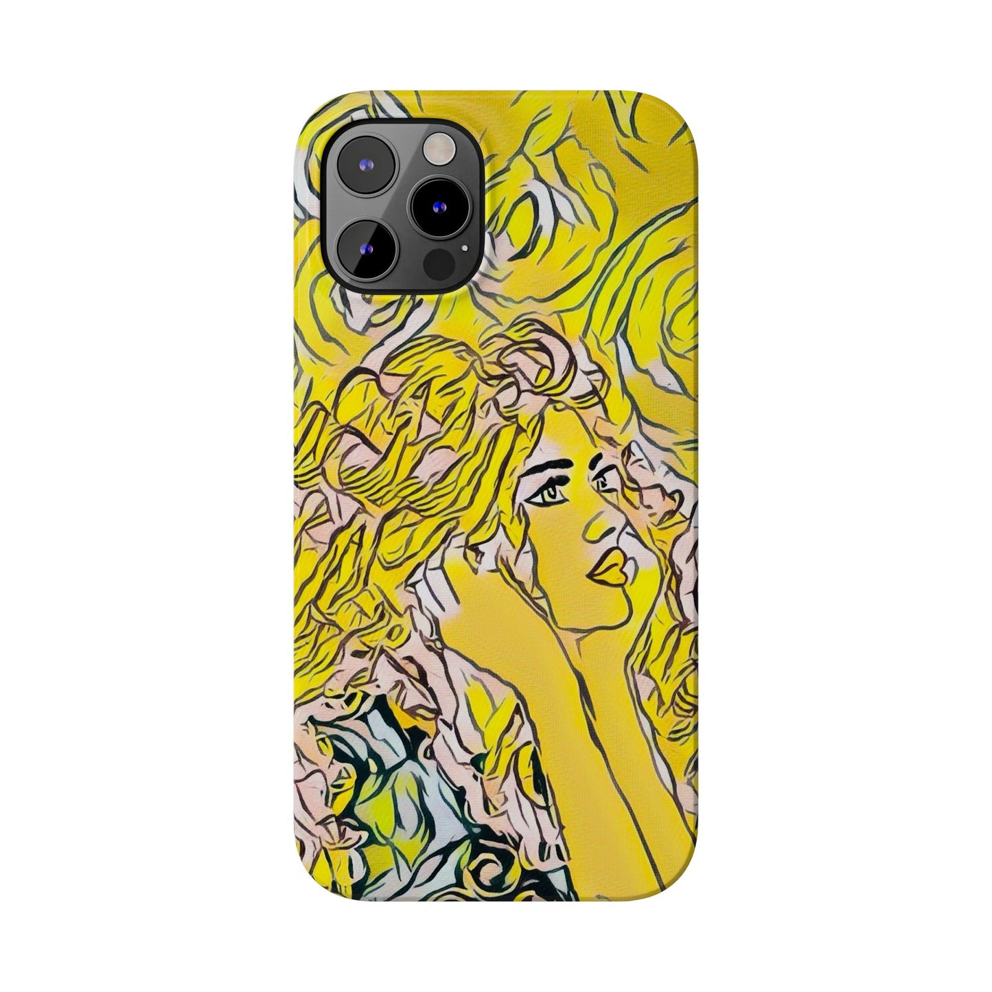 ' Modern Art Slim Phone Case -