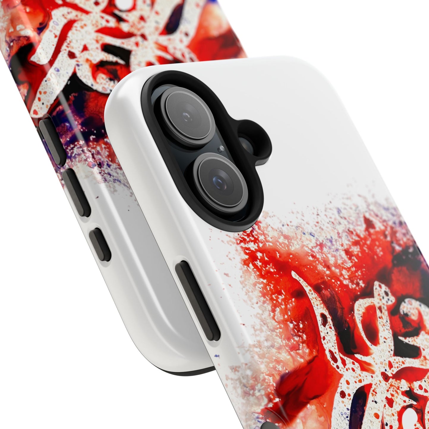 Candle Calligraphy Phone Case - Persian Art Inspired Beautiful Girl Design