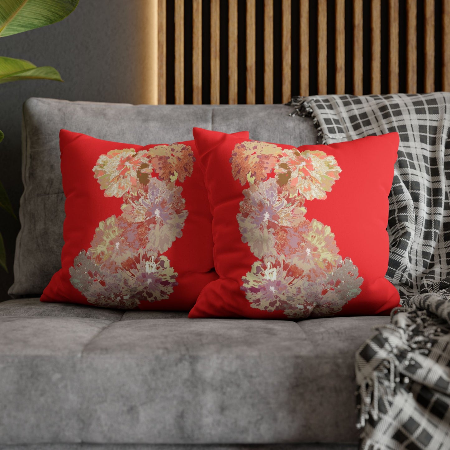 Modern Digital Painting ' Faux Suede Pillowcase - Home Design