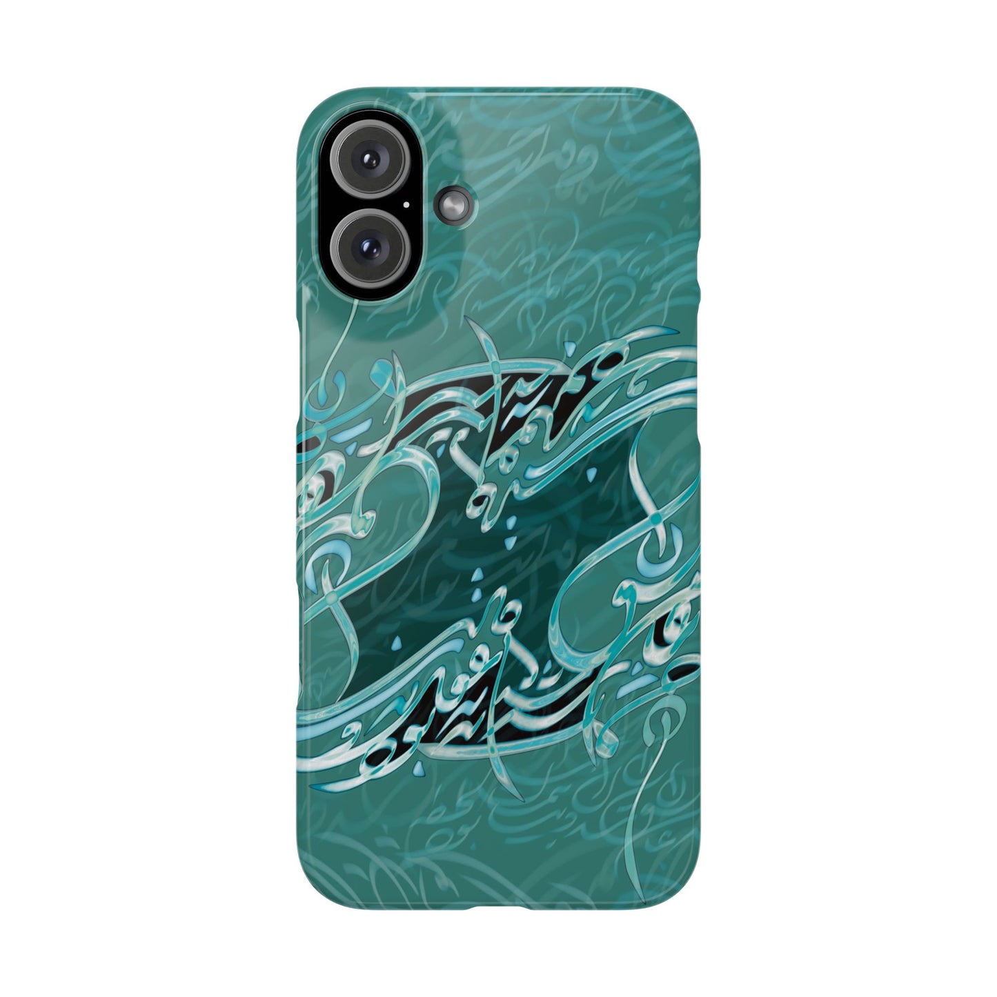 ' Modern Calligraphy Art Slim Phone Case
