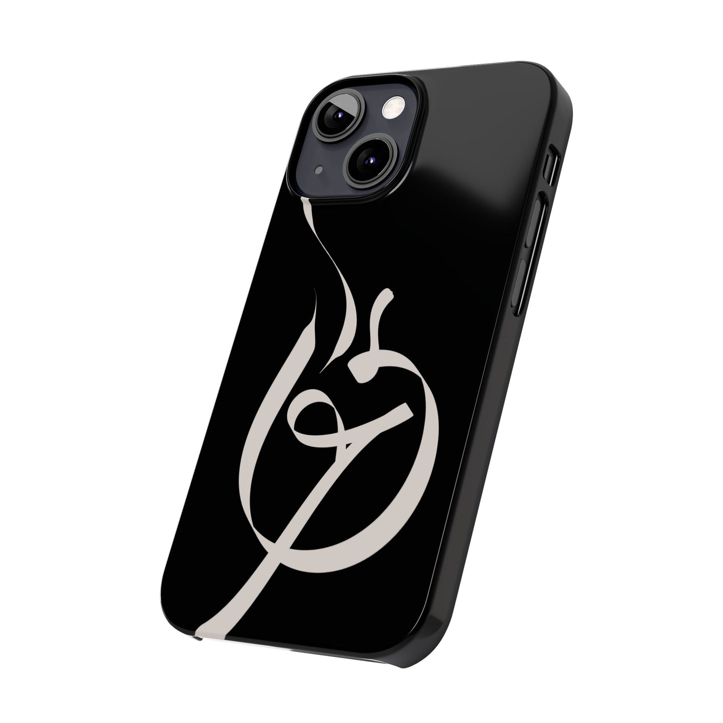 ' Modern Art Slim Phone Case -LOVE