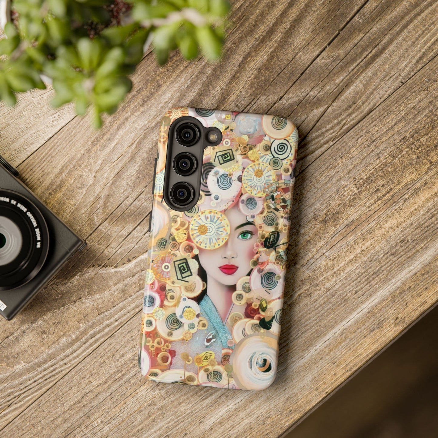 Phone Case - Persian Art Inspired Beautiful Girl Design