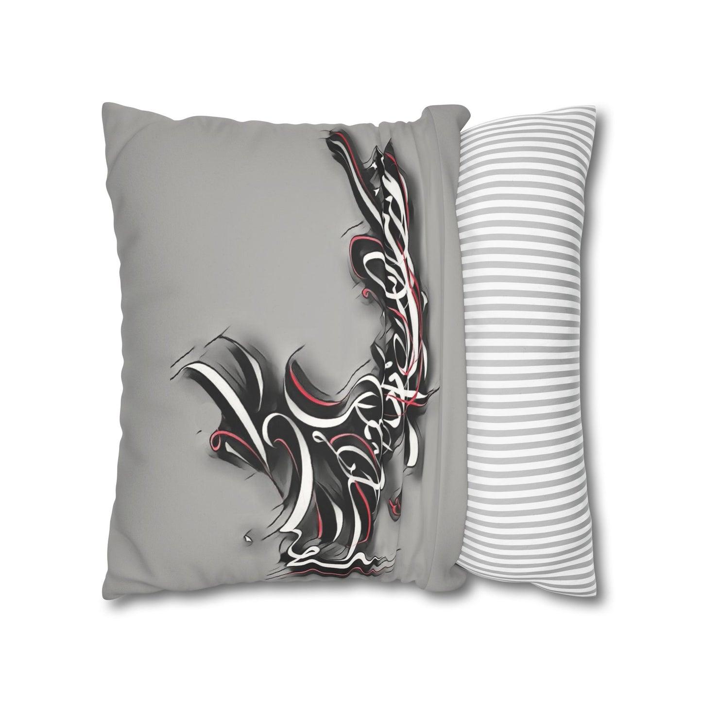 Kalli K Pillowcase Modern Calligraphy Design