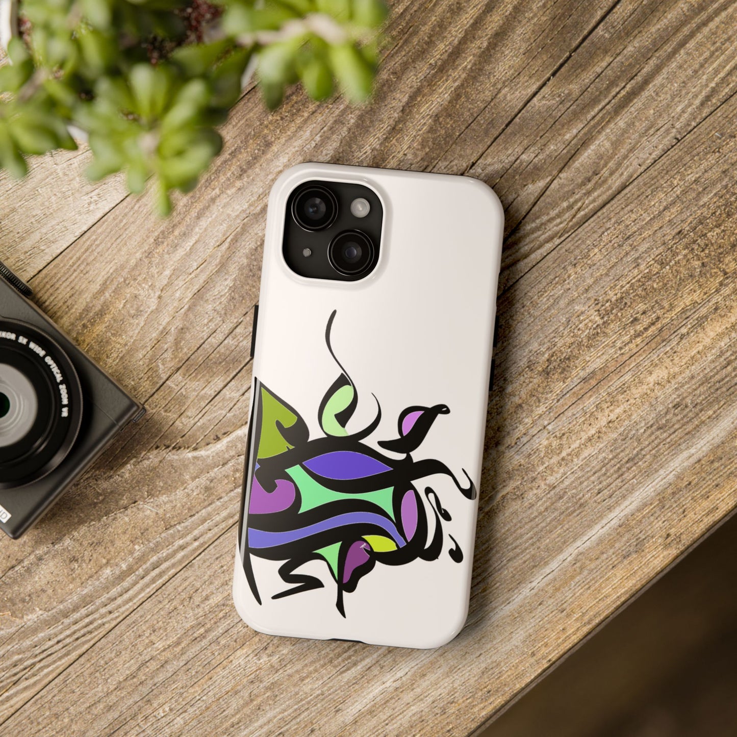 Phone Case Persian Calligraphy Modern Handwriting