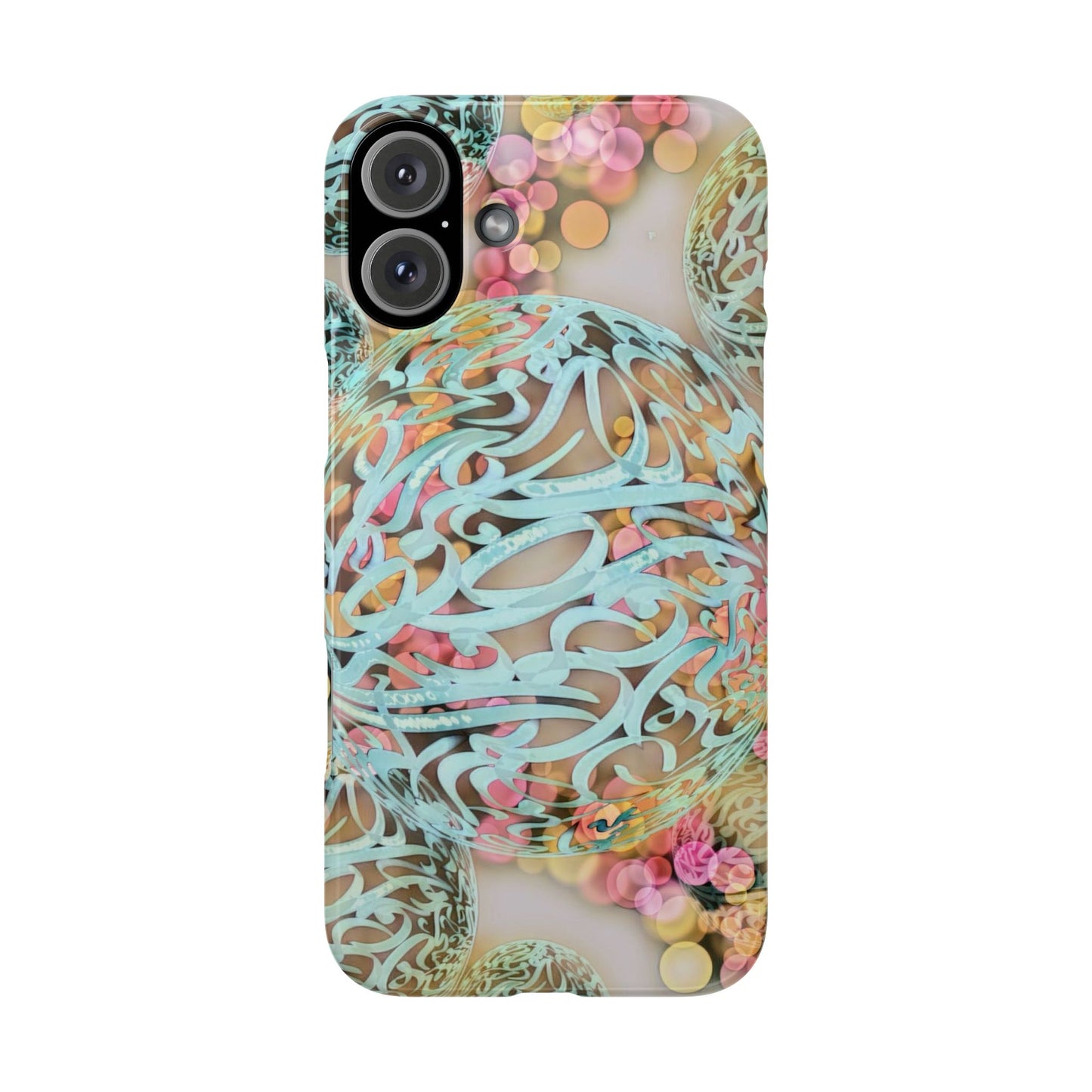 Copy of Copy of Copy of ' Modern Art Slim Phone Case -LOVE I-