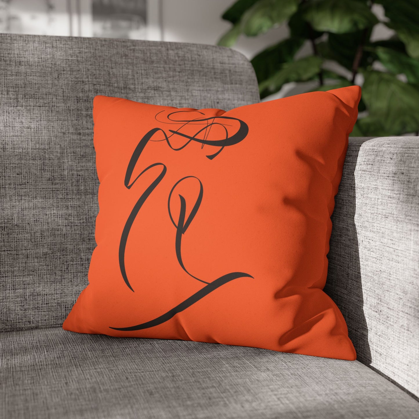 Copy of Square Pillowcase - Modern Art Portrait Watercolour Design