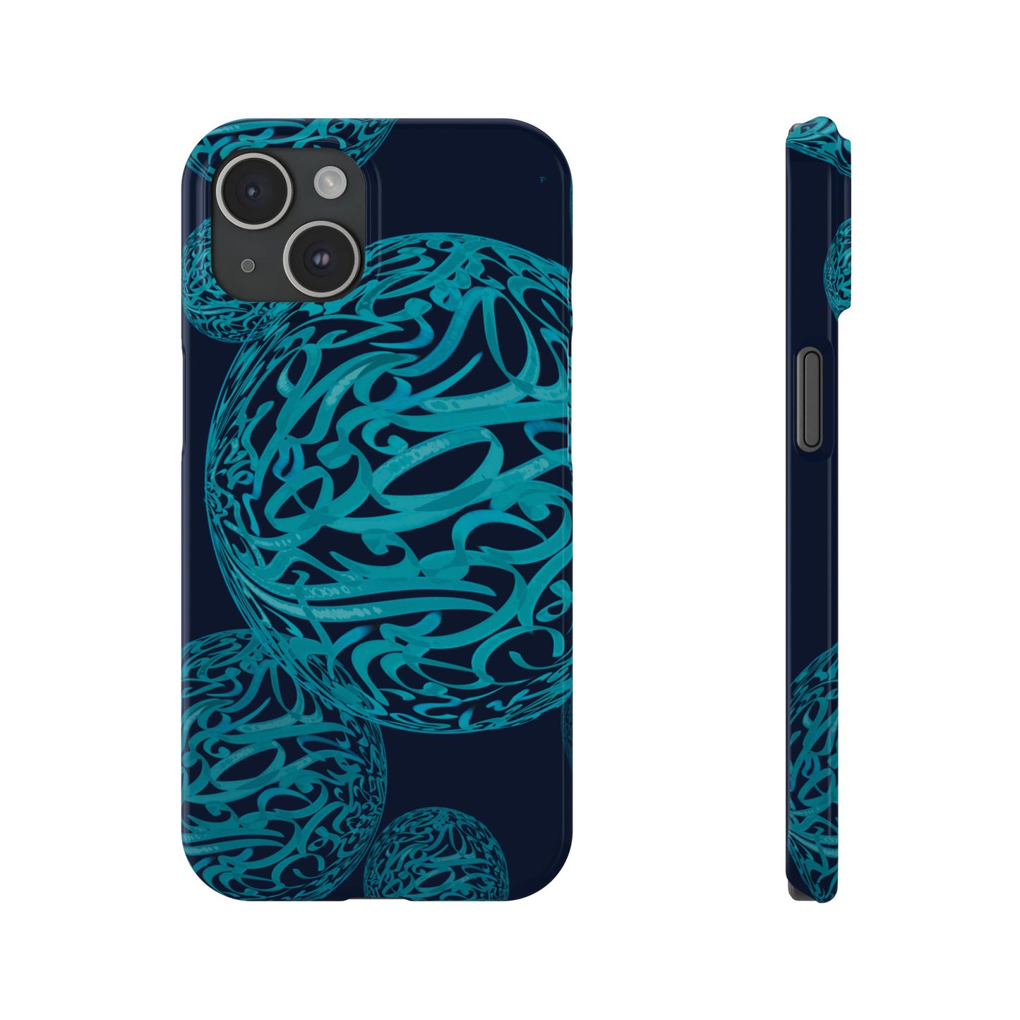 ' Modern Art Slim Phone Case -LOVE