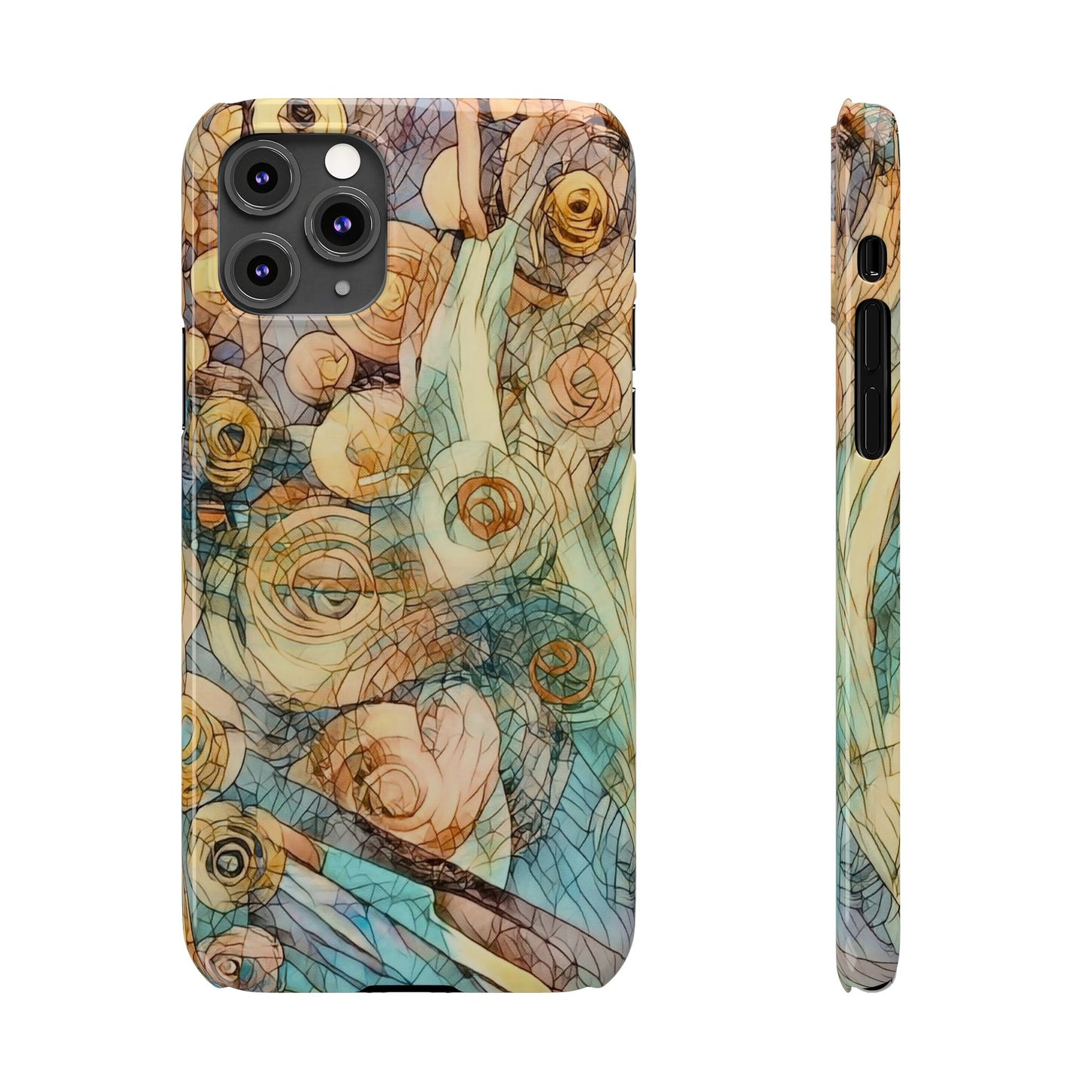 . ' Modern Art Slim Phone Case -.