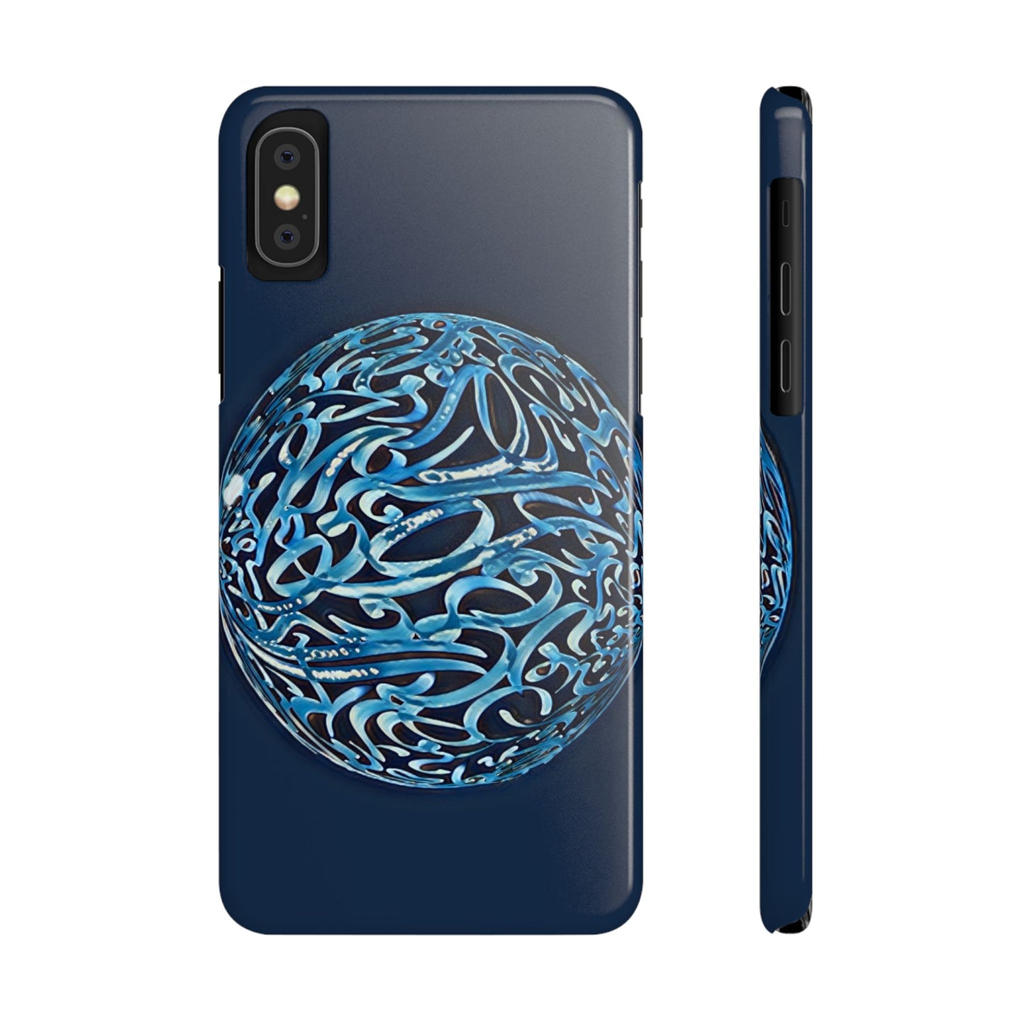' Modern Art Slim Phone Case -LOVE