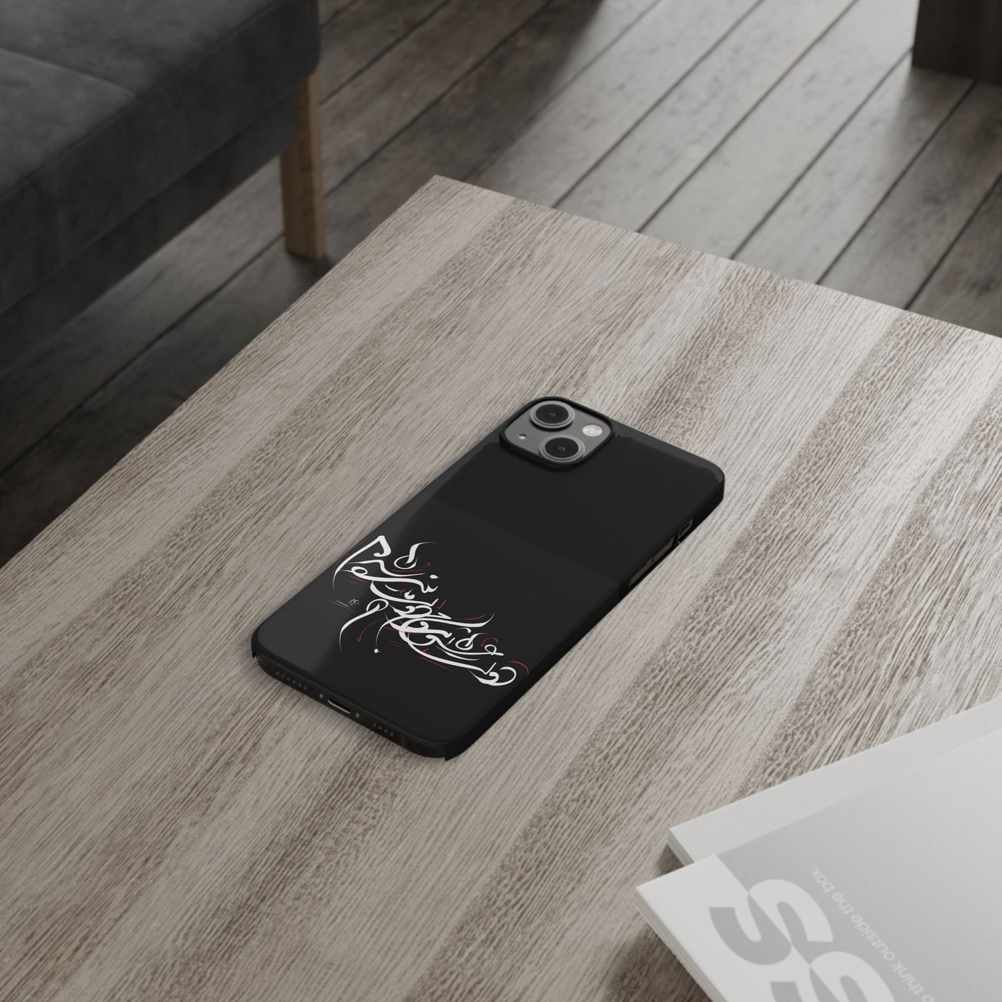 Copy of ' Modern Art  Slim Phone Case -LOVE