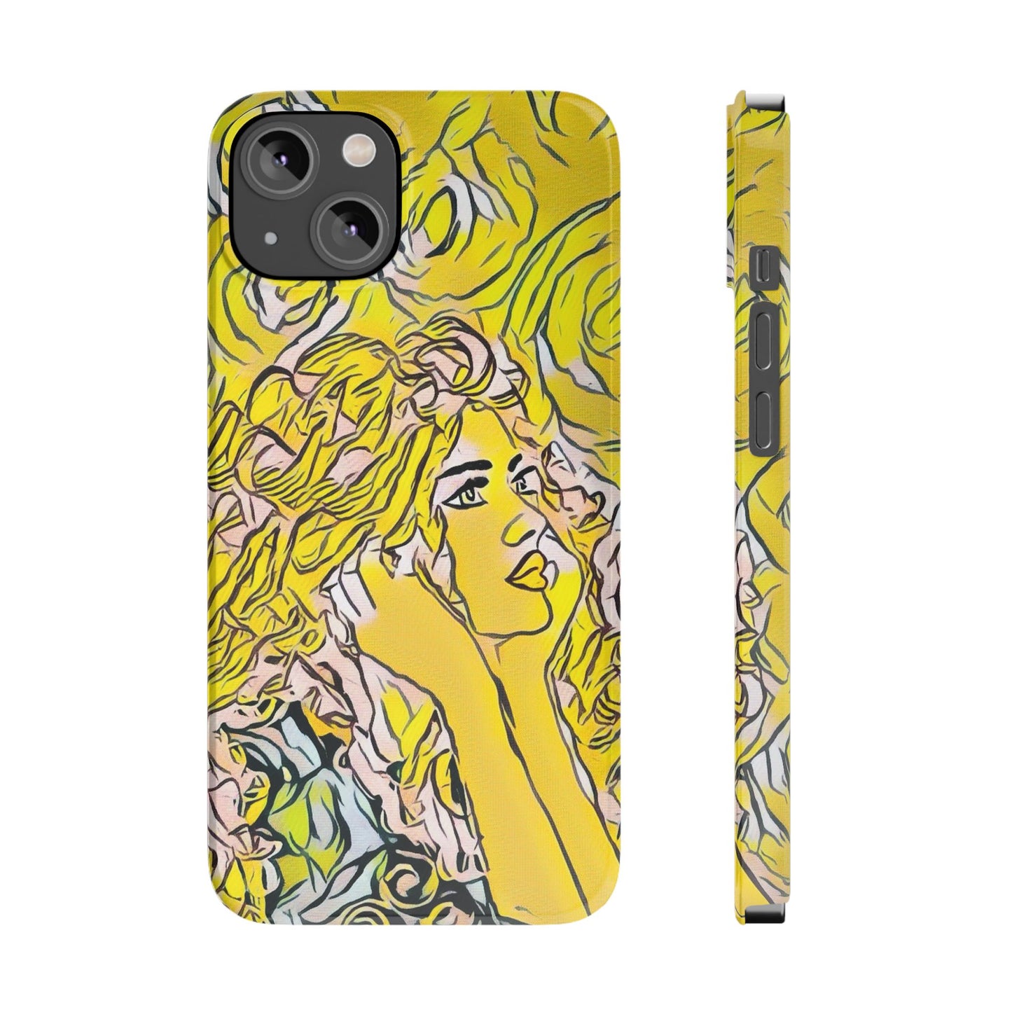 ' Modern Art Slim Phone Case -