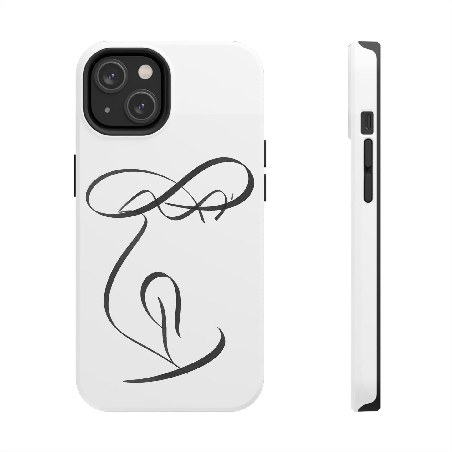 Handwritten Farsi Calligraphy 'Hiich' Design