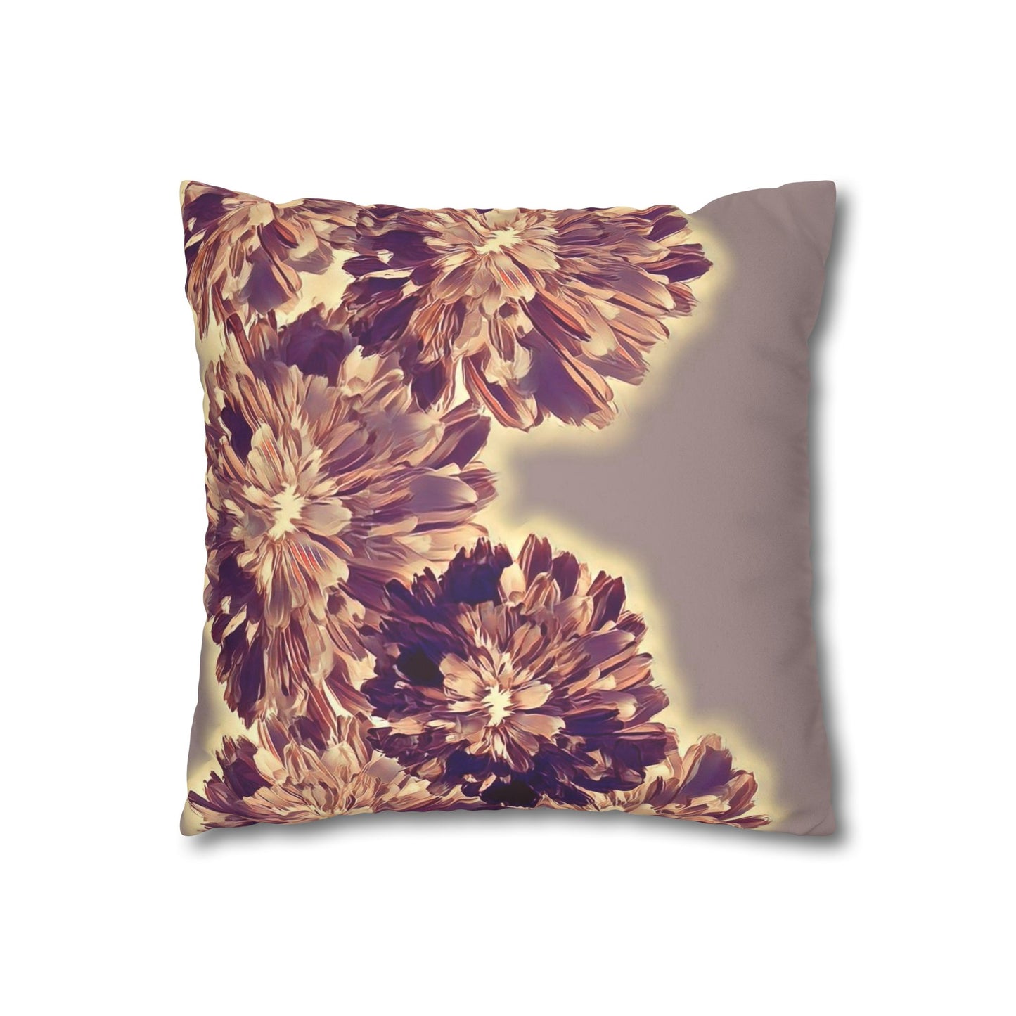 Copy of Modern Digital Painting ' Faux Suede Pillowcase - Home Design