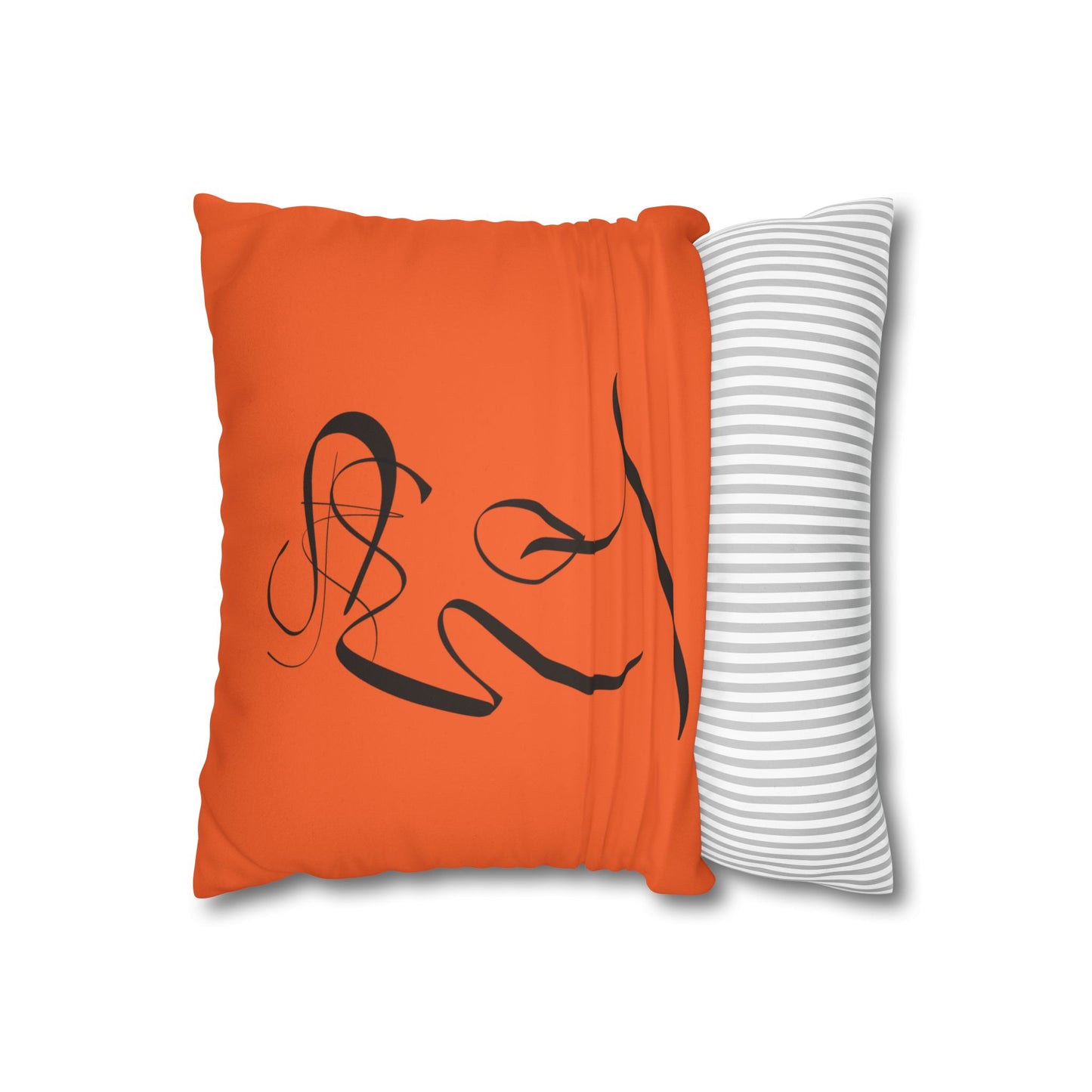 Copy of Square Pillowcase - Modern Art Portrait Watercolour Design