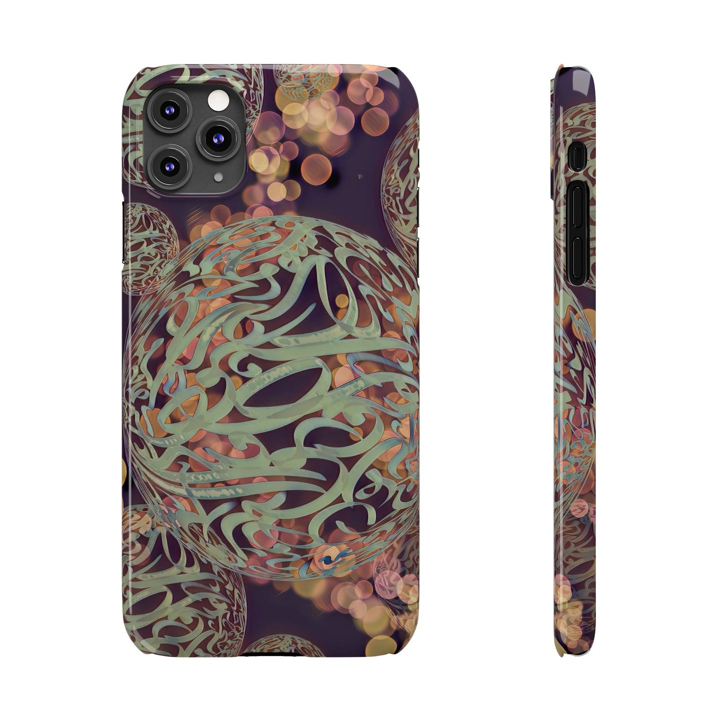 Copy of Copy of ' Modern Art Slim Phone Case -LOVE I-