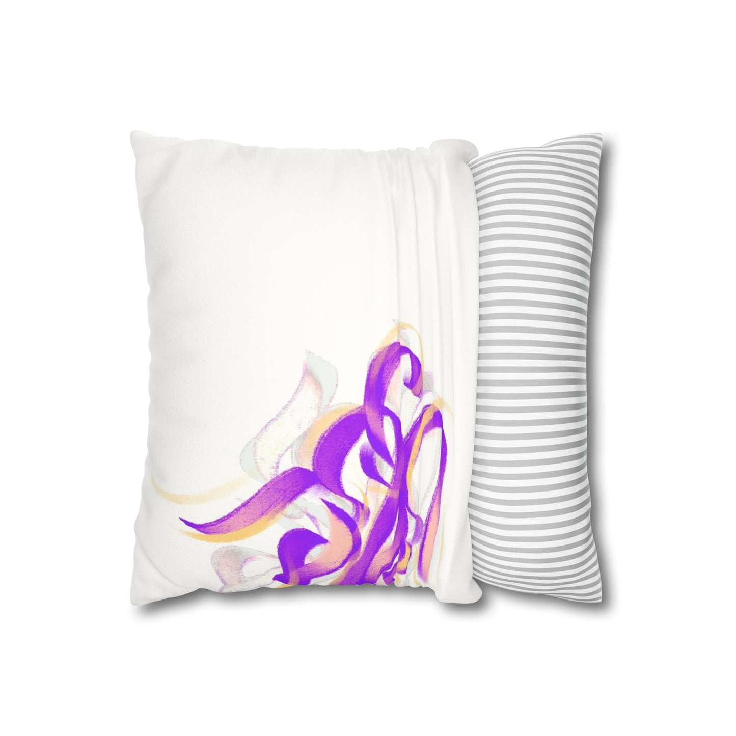 Square Pillowcase - Persian Calligraphy, Modern Handwriting Design