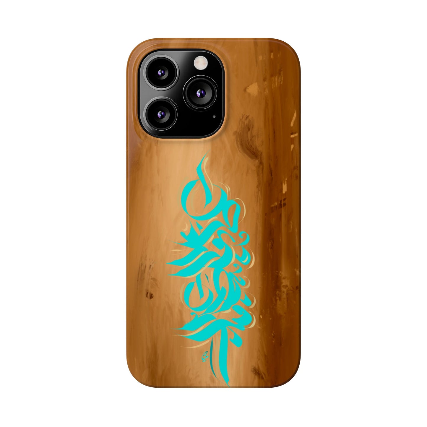 Modern Art Slim Phone Case -LOVE