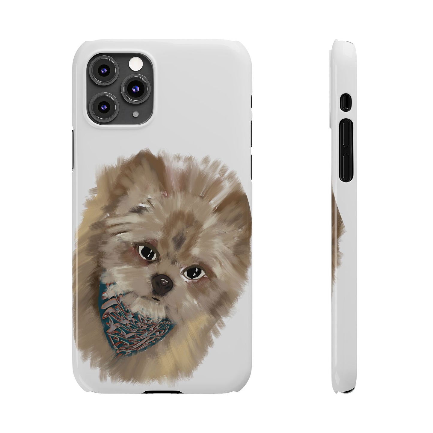 ' Modern Art Slim Phone Case-Lily