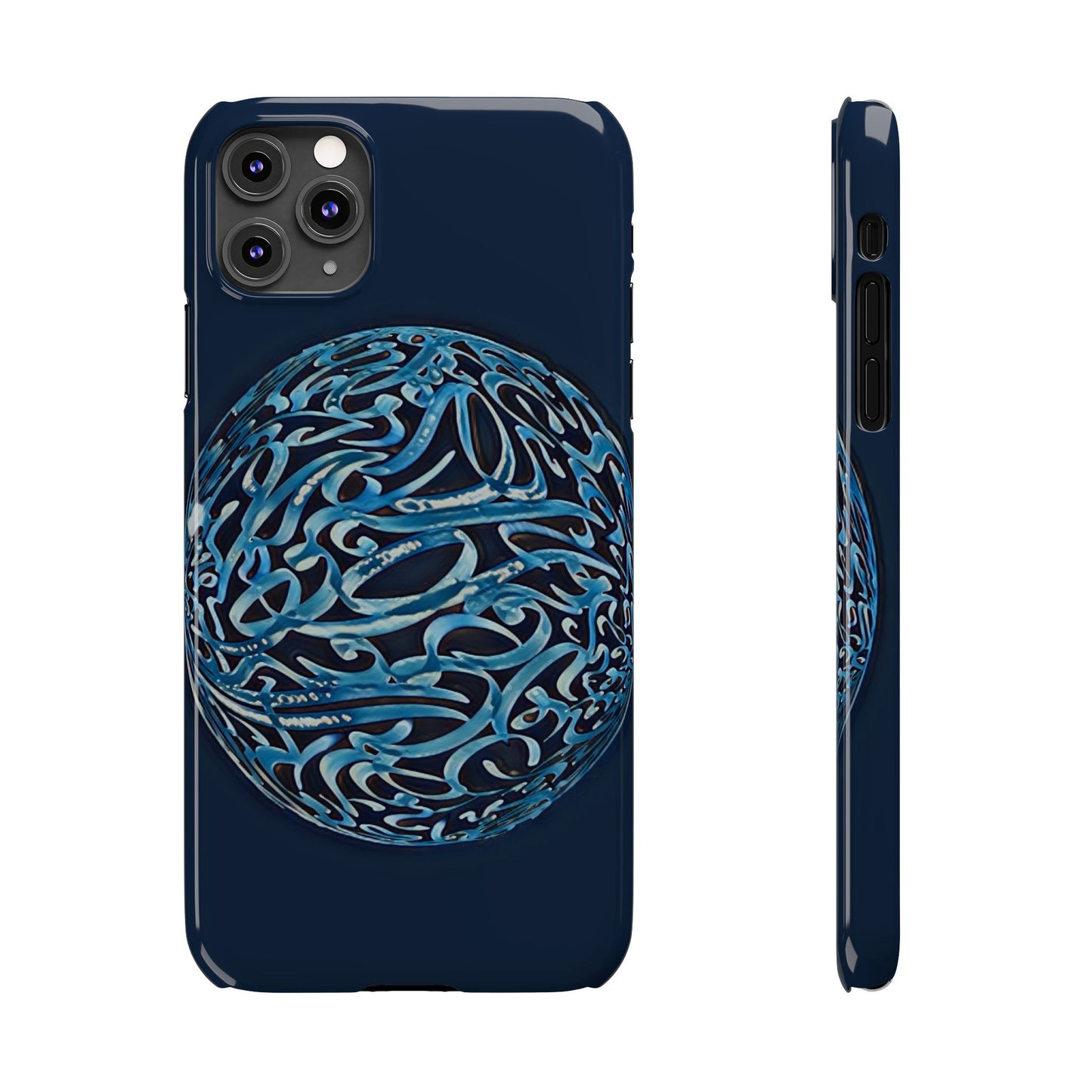 ' Modern Art Slim Phone Case -LOVE