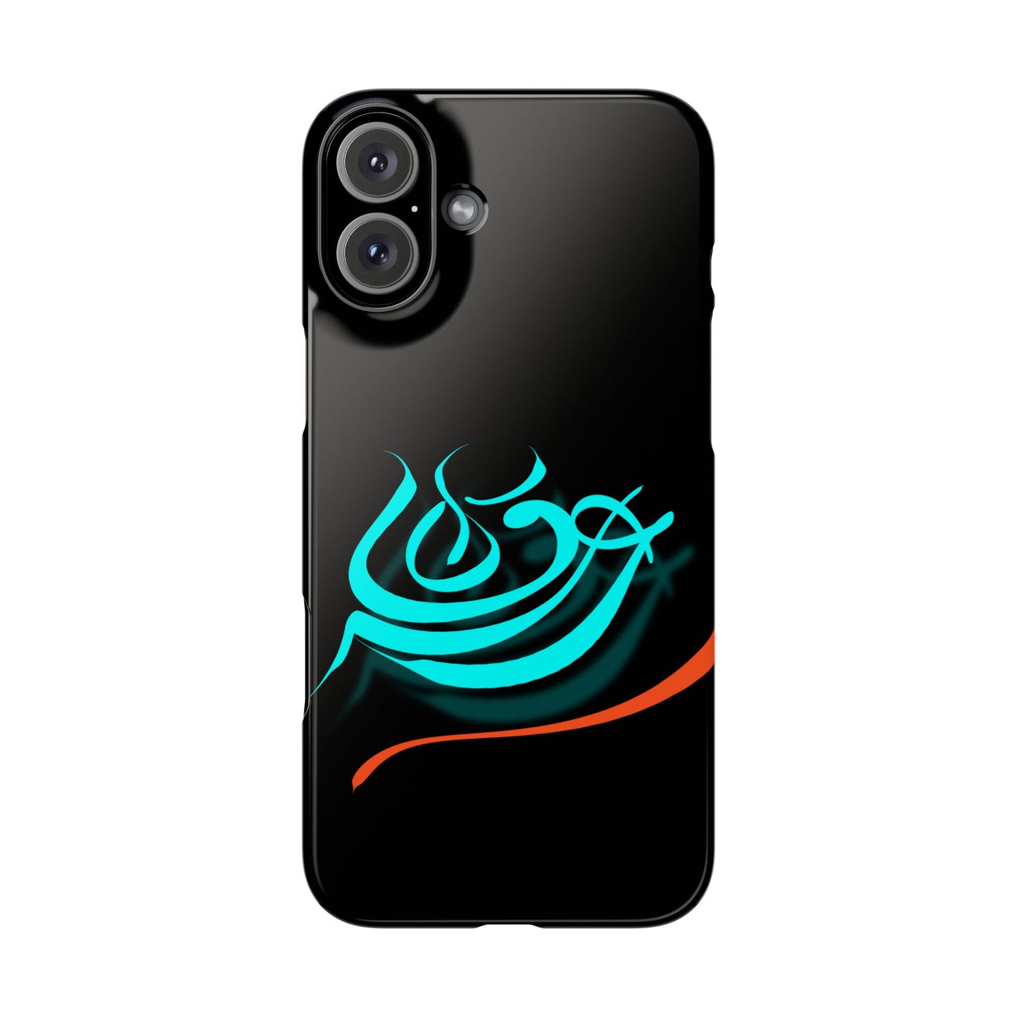 ' Modern Art Slim Phone Case -LOVE