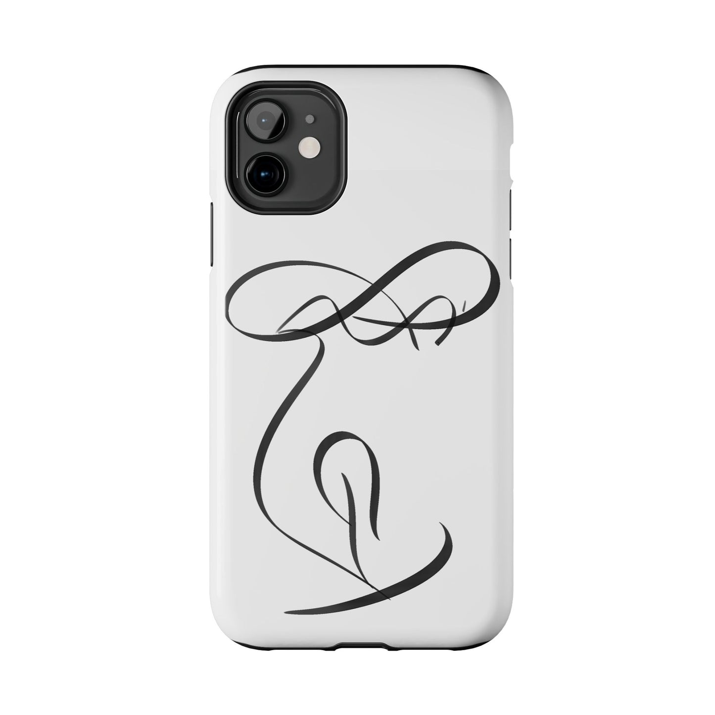 Handwritten Farsi Calligraphy 'Hiich' Design