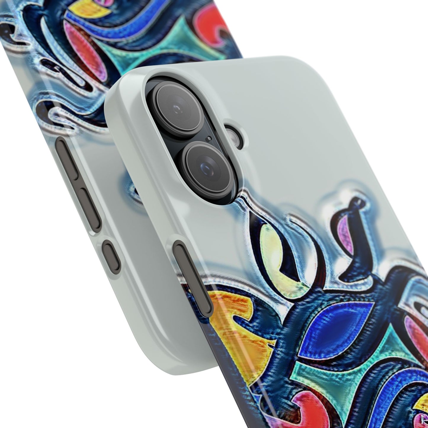 ' Modern Art Slim Phone Case -LOVE