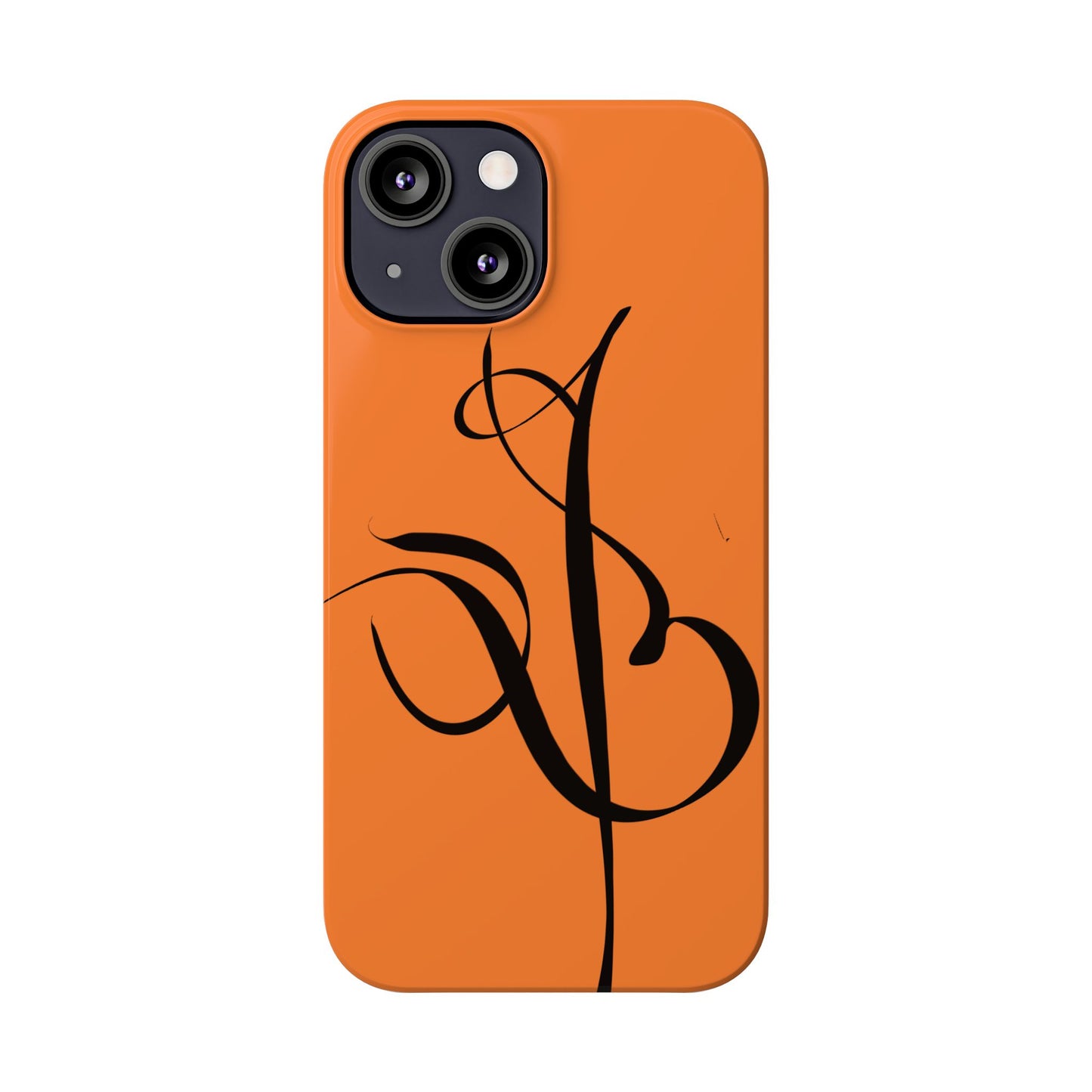 ' Modern Art Slim Phone Case -LOVE,