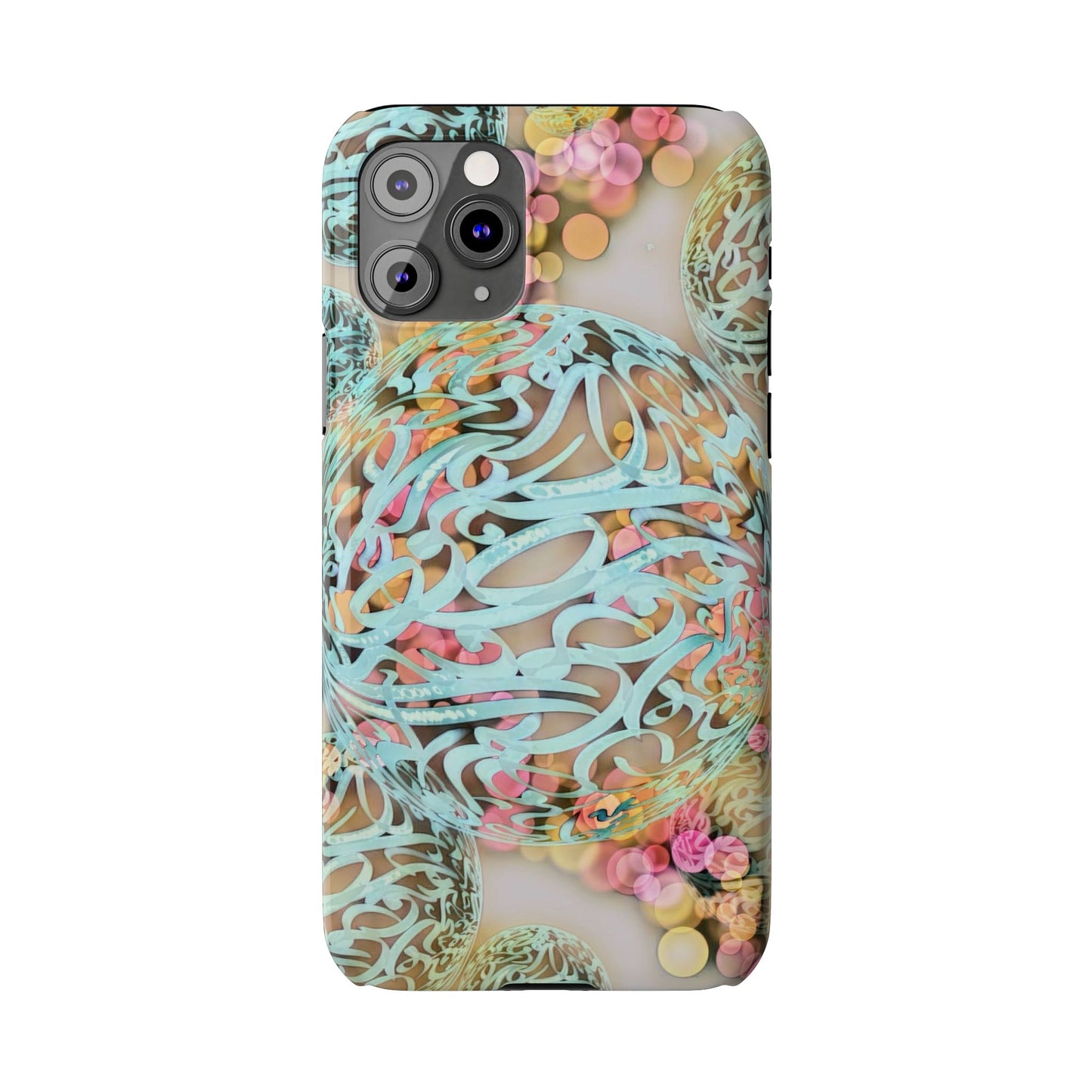 Copy of Copy of Copy of ' Modern Art Slim Phone Case -LOVE I-