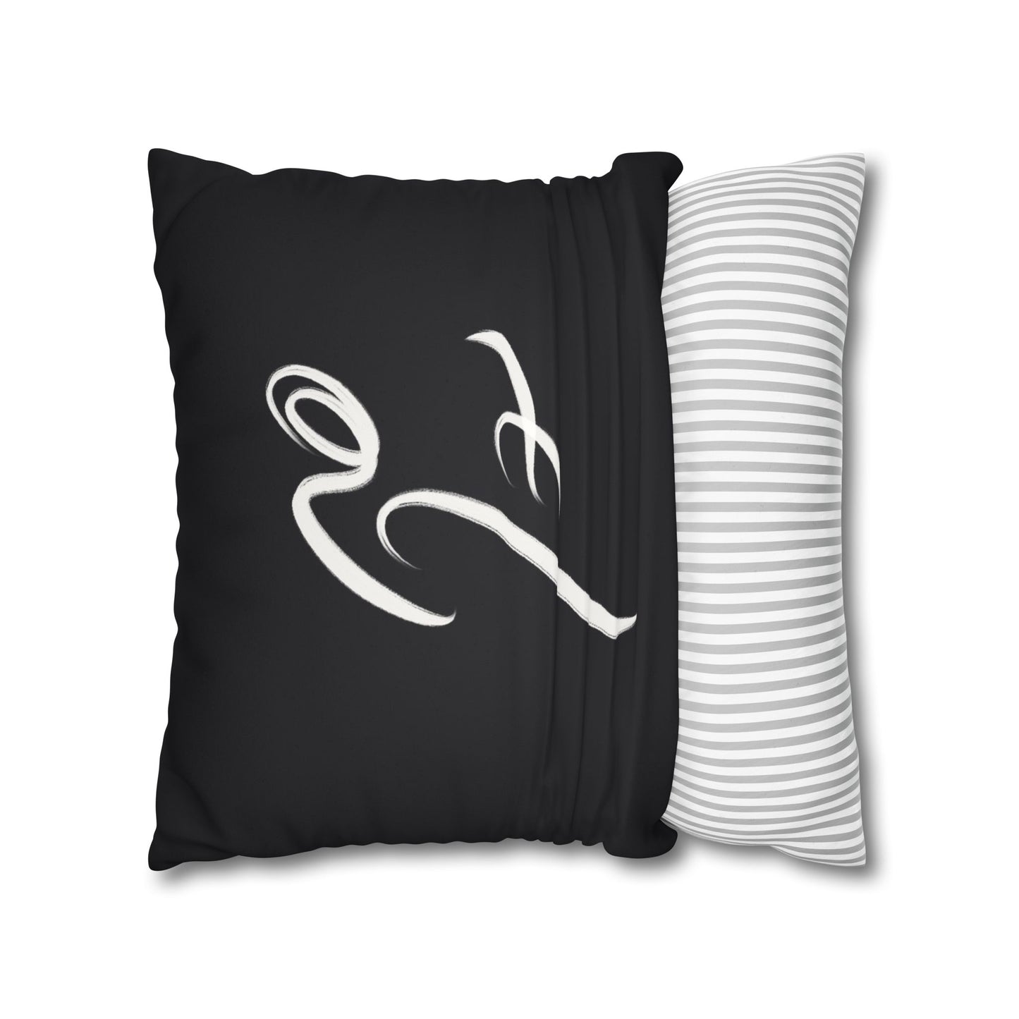 Square Pillowcase - Persian Calligraphy Modern Handwriting Design