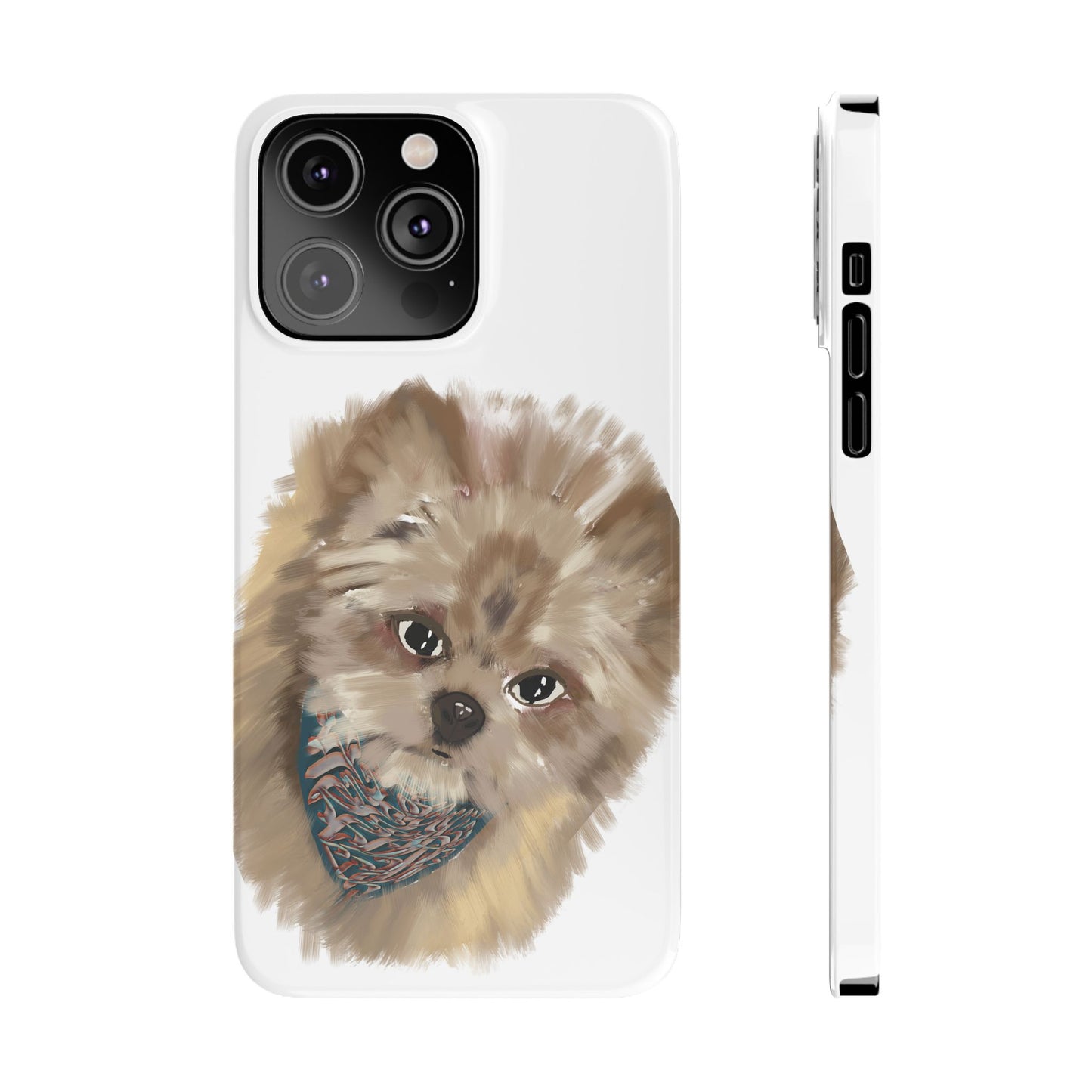 ' Modern Art Slim Phone Case-Lily