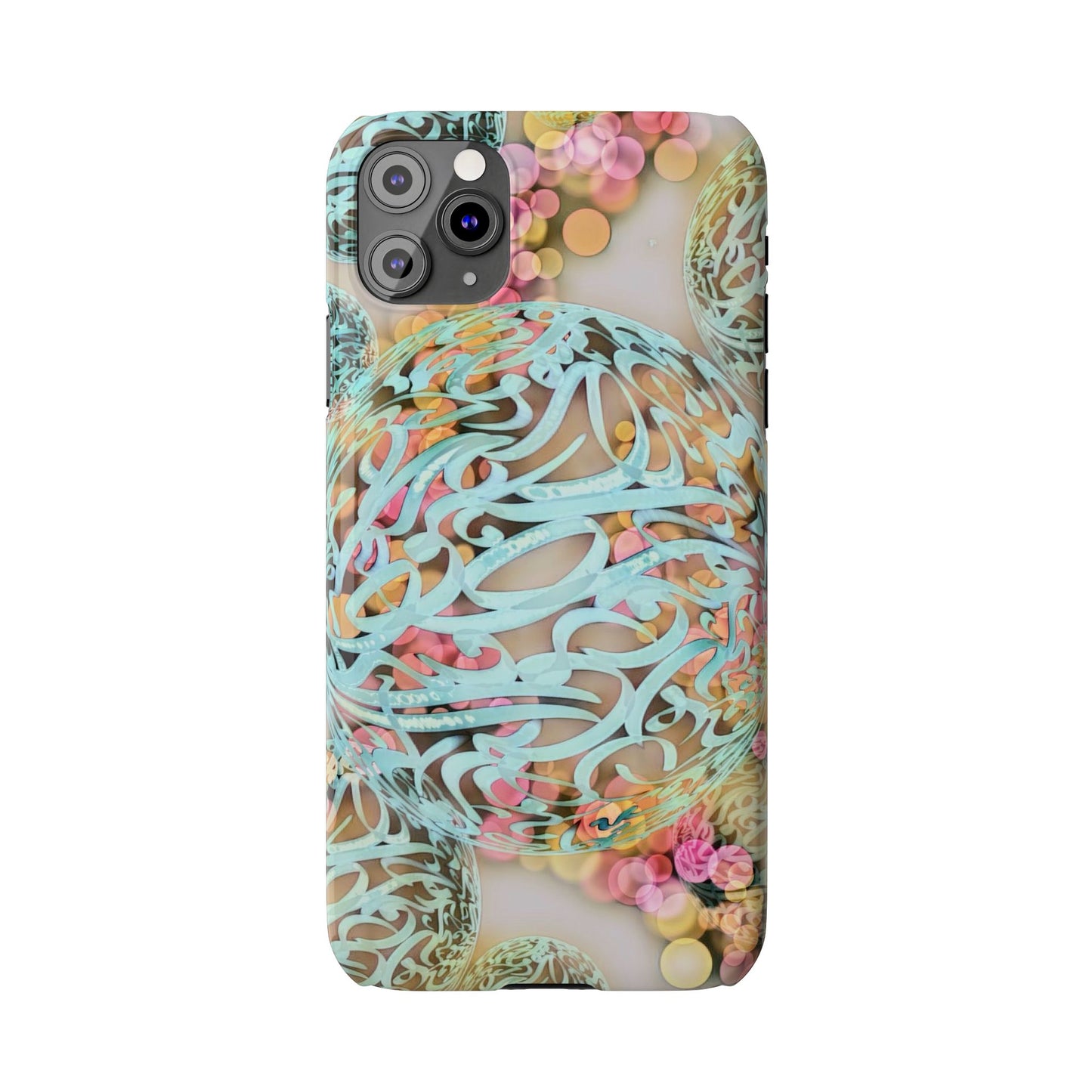 Copy of Copy of Copy of ' Modern Art Slim Phone Case -LOVE I-