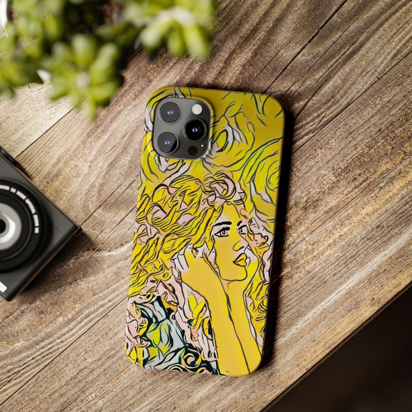 ' Modern Art Slim Phone Case -