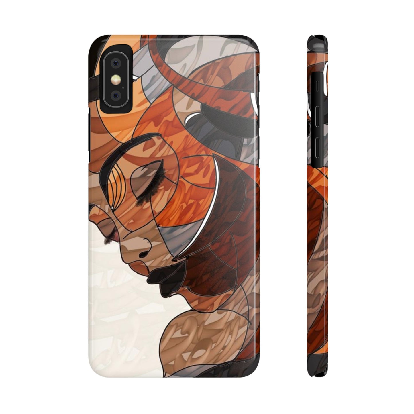 ' Modern Art Slim Phone Case -LOVE