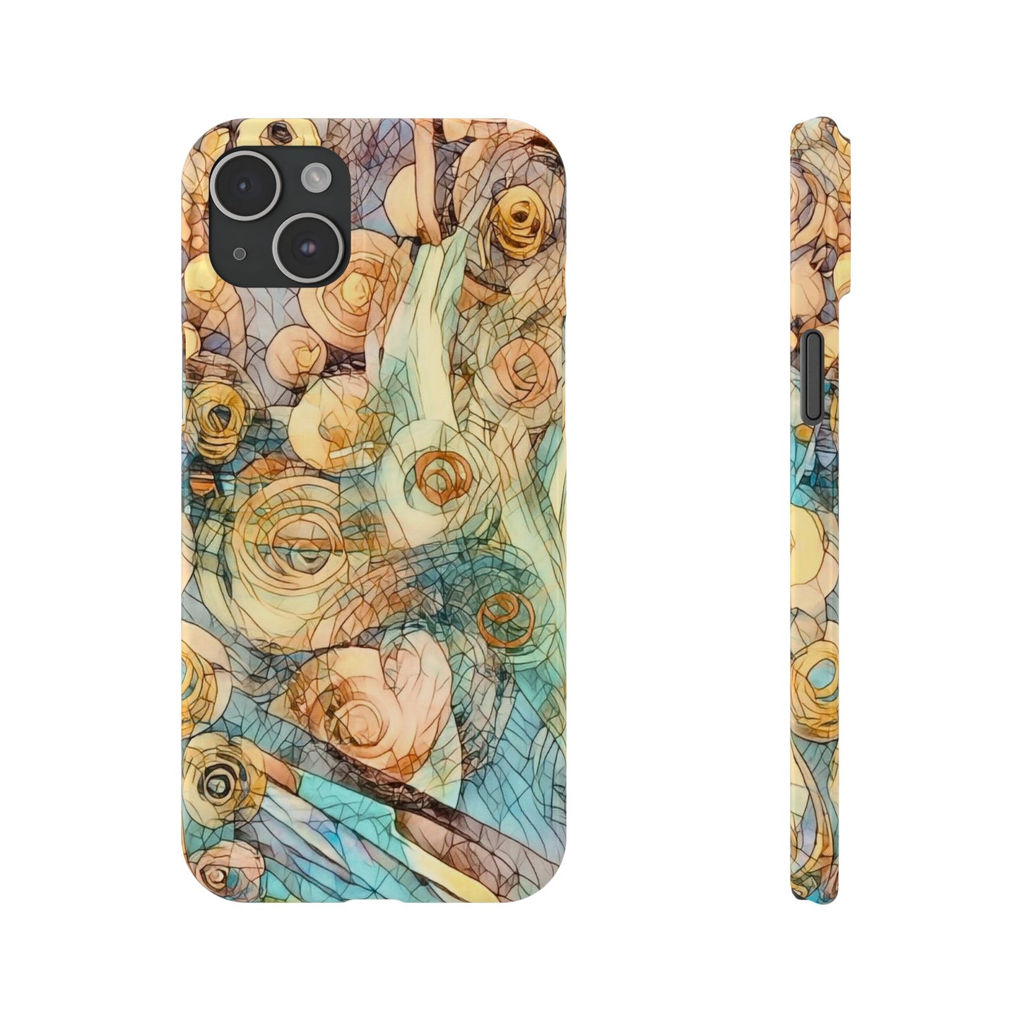 . ' Modern Art Slim Phone Case -.