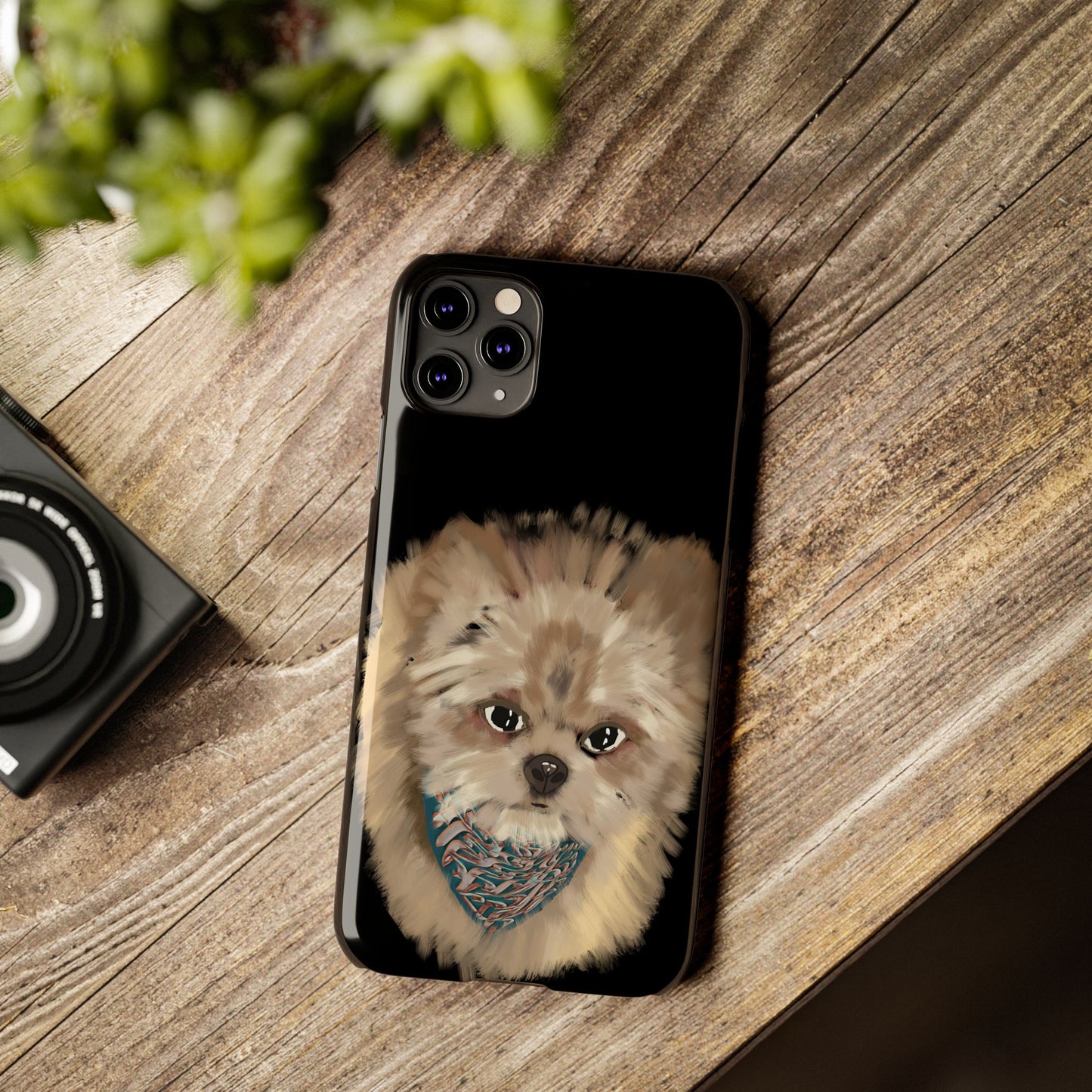 Copy of Copy of Copy of Copy of ' Modern Art Slim Phone Case -LOVE I-