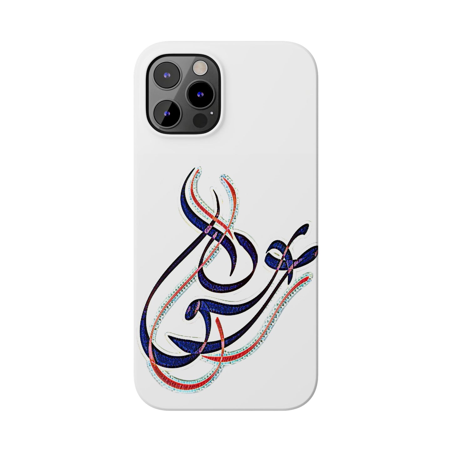Modern Art Slim Phone Case - Eshgh (Love)