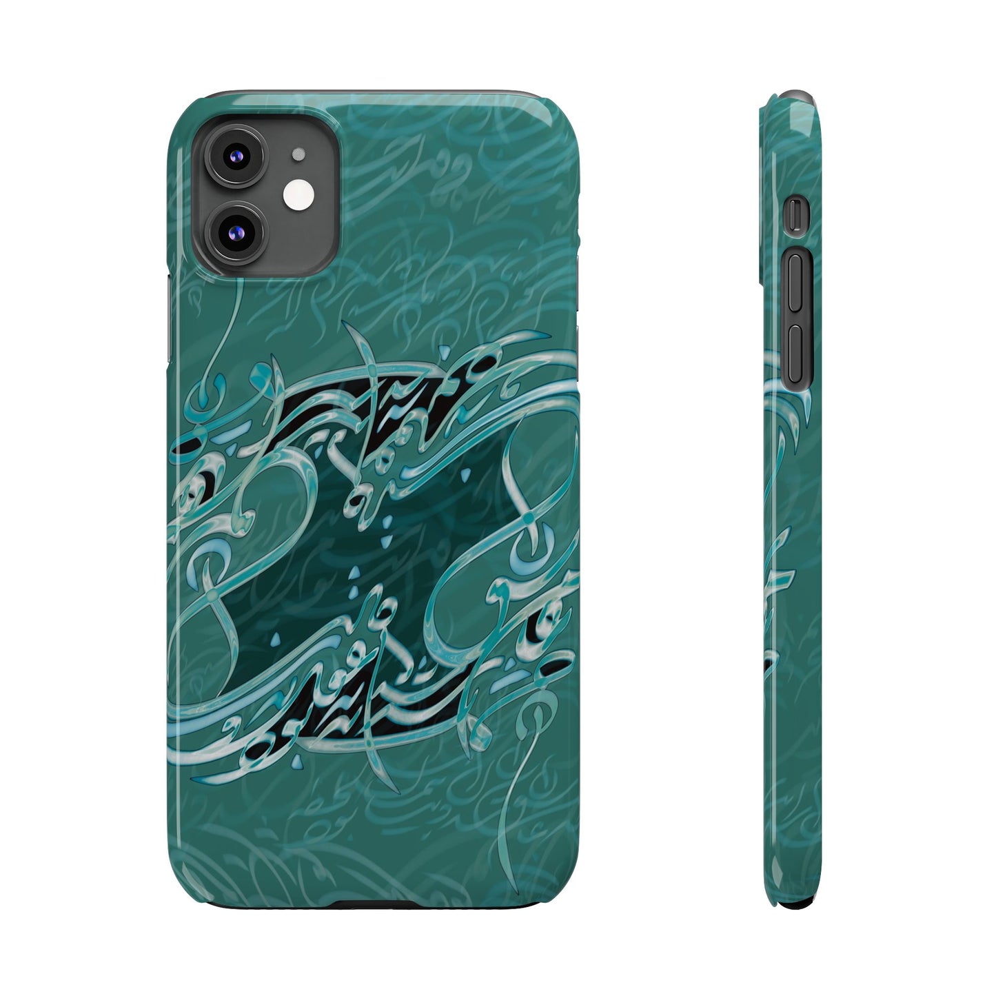 ' Modern Calligraphy Art Slim Phone Case