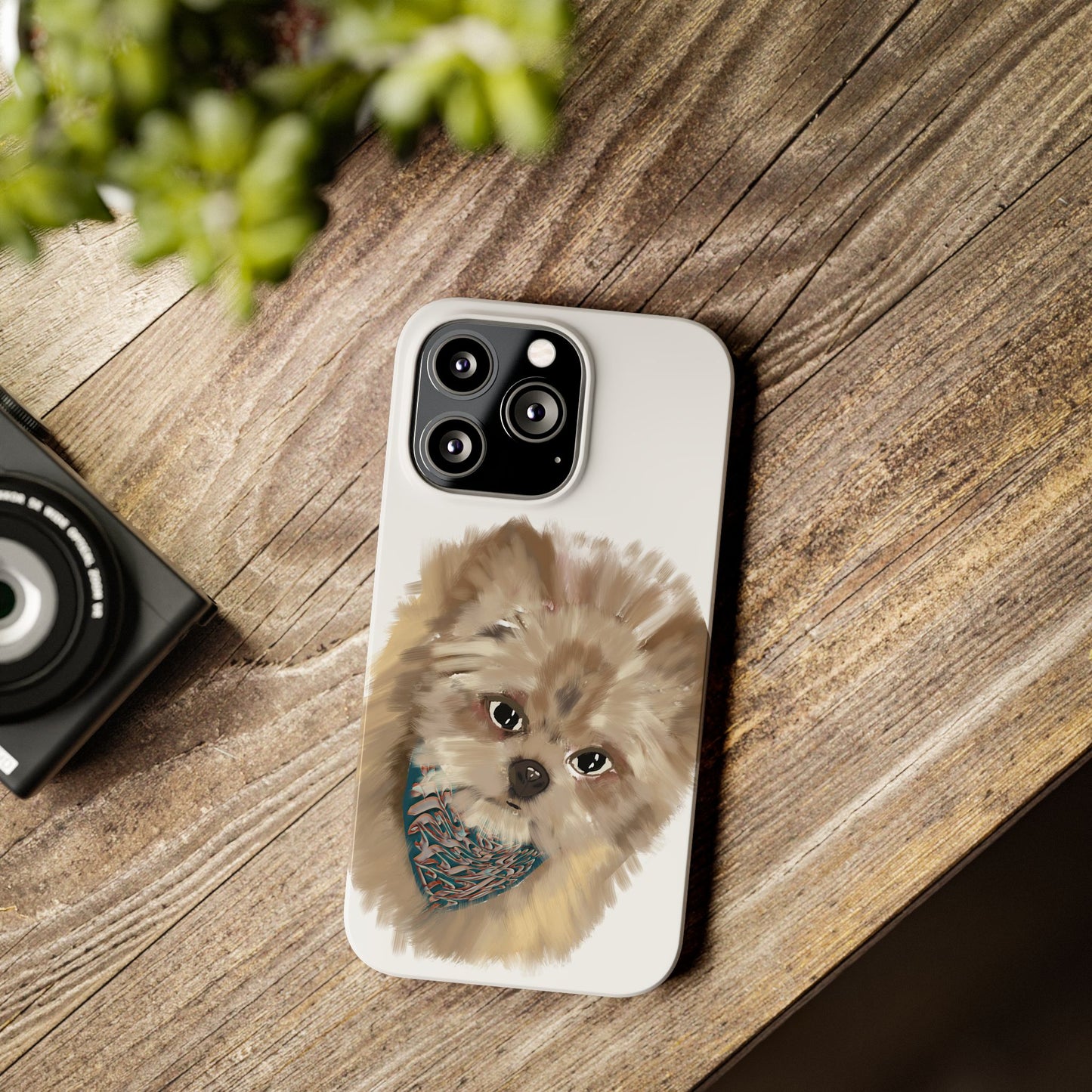 ' Modern Art Slim Phone Case-Lily