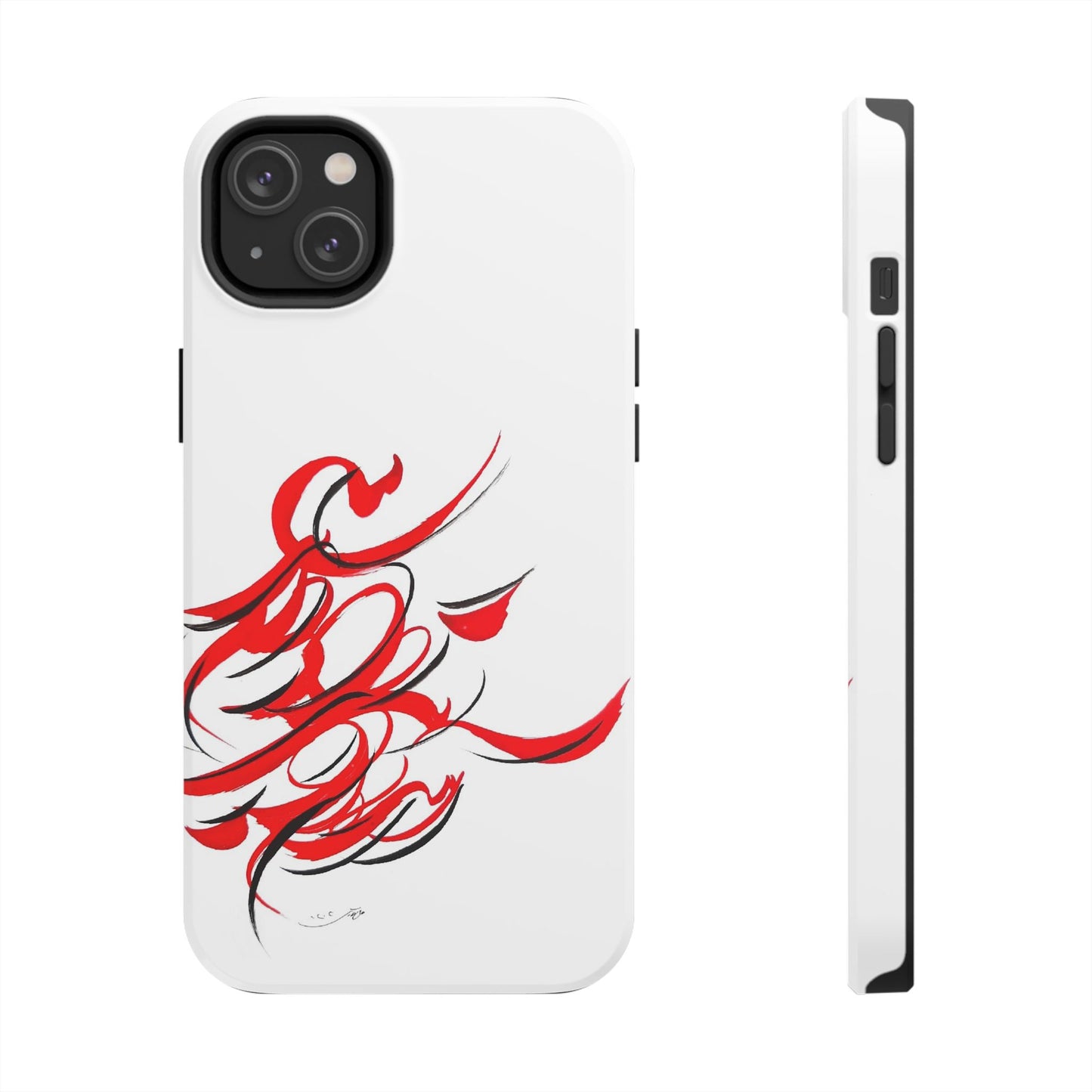Phone Case Persian Calligraphy Modern Handwriting.