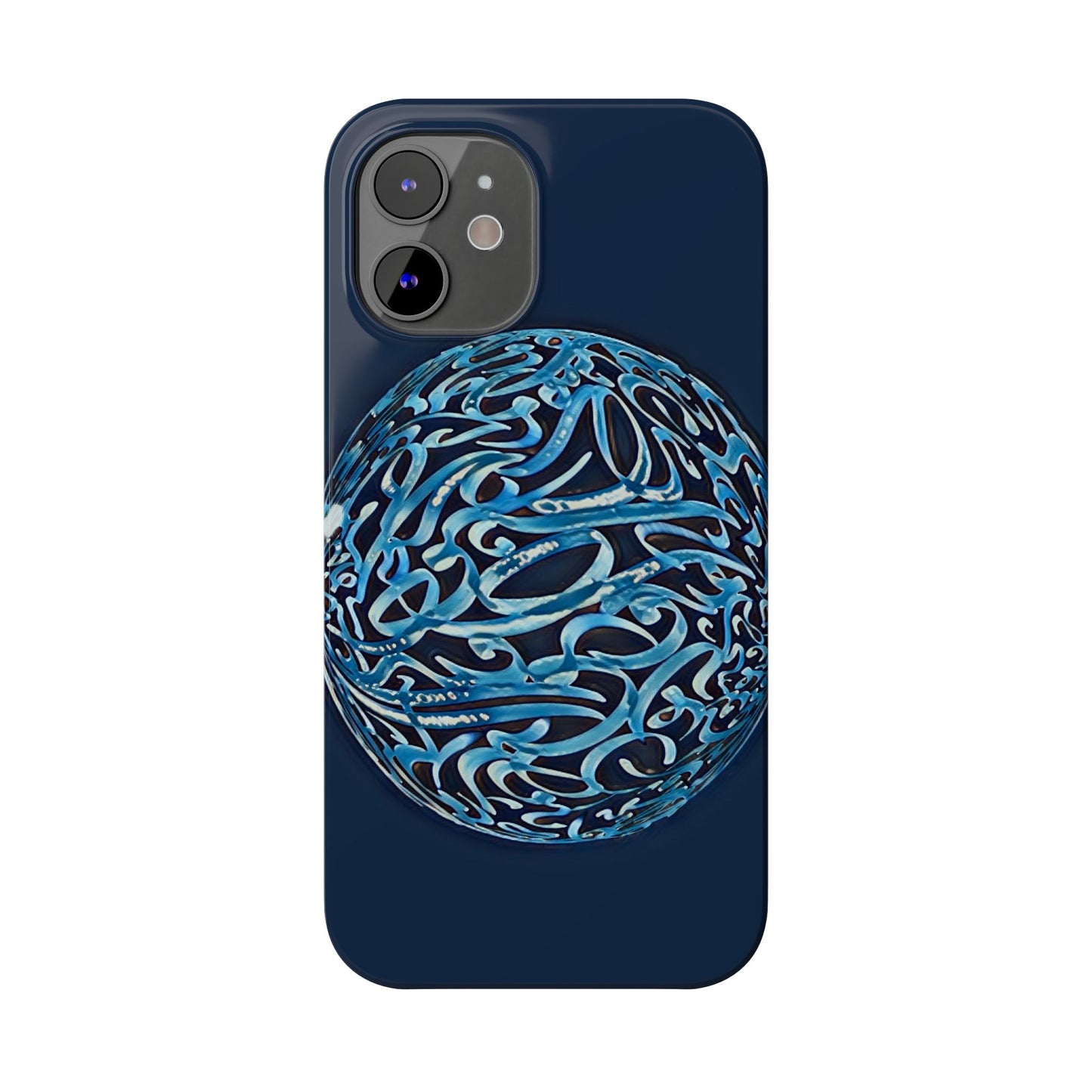 ' Modern Art Slim Phone Case -LOVE