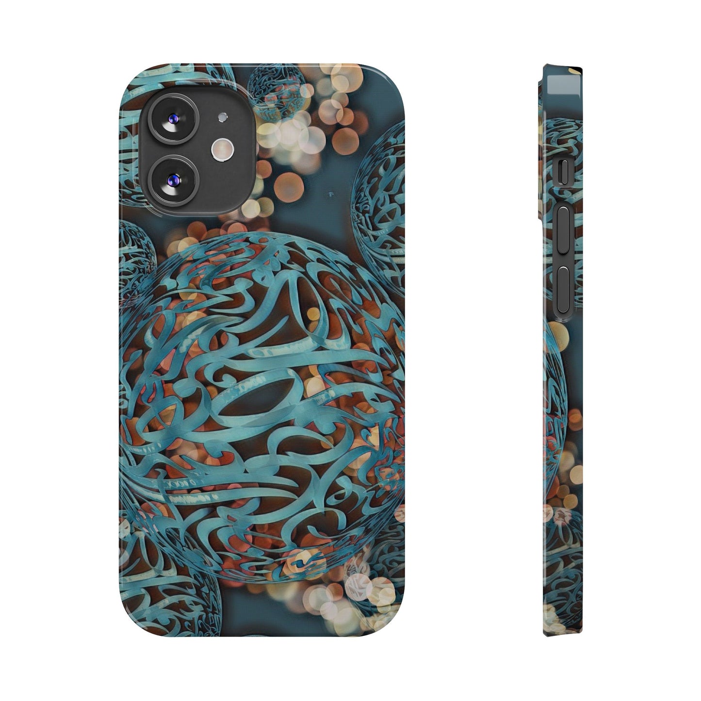 ' Modern Art Slim Phone Case -LOVE