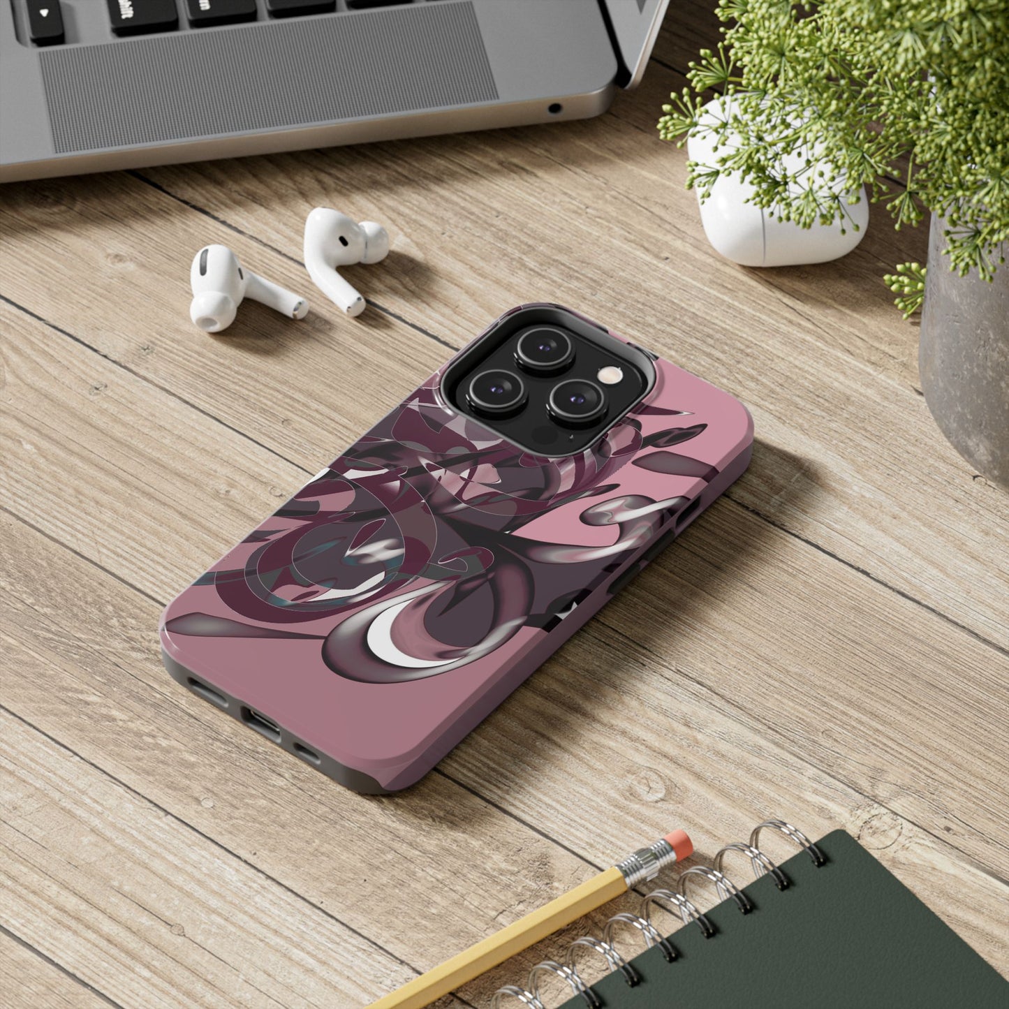 Phone Case - Modern Persian Calligraphy Design