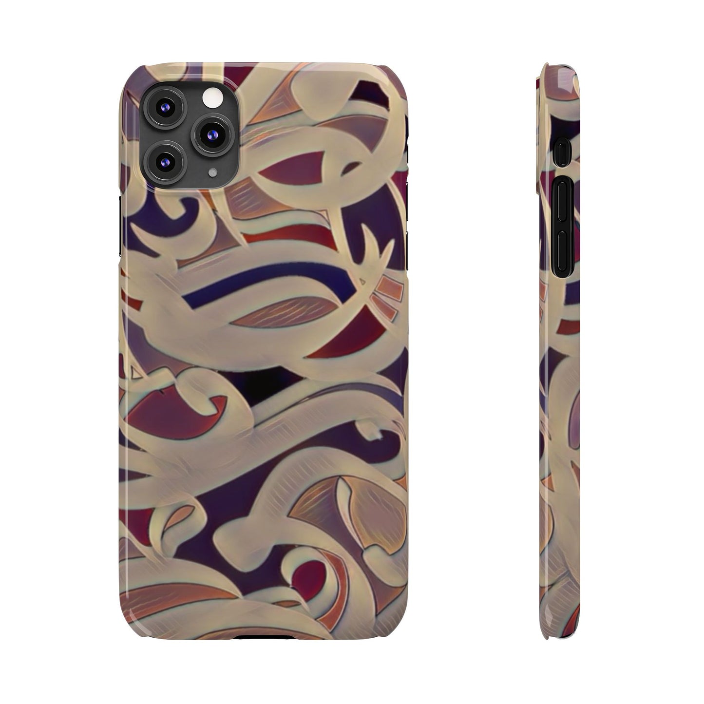 ' Modern Art Slim Phone Case -LOVE