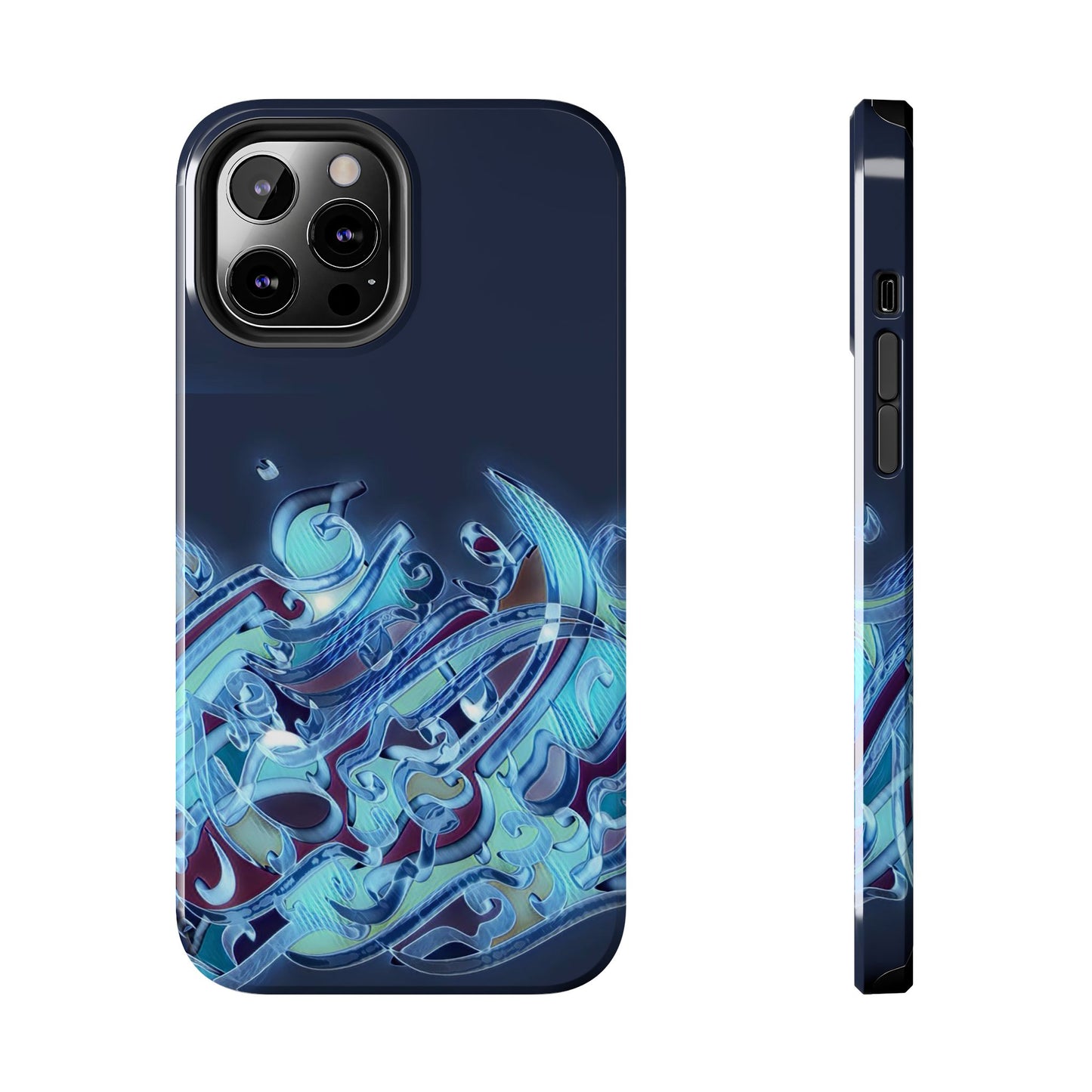 Phone Case Persian Calligraphy Modern Handwriting.