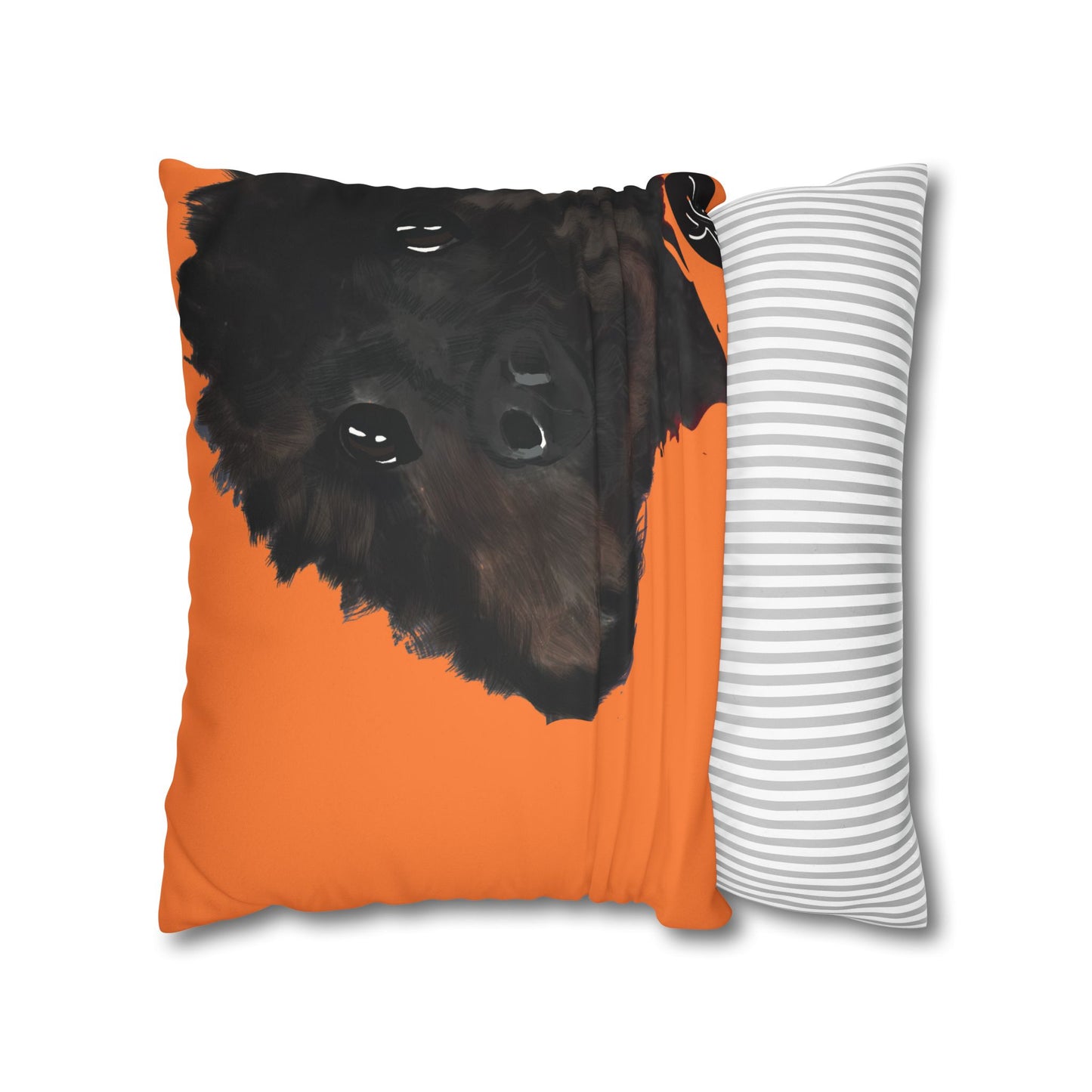 COAL Pillowcase - Modern Art Portrait Watercolour Design