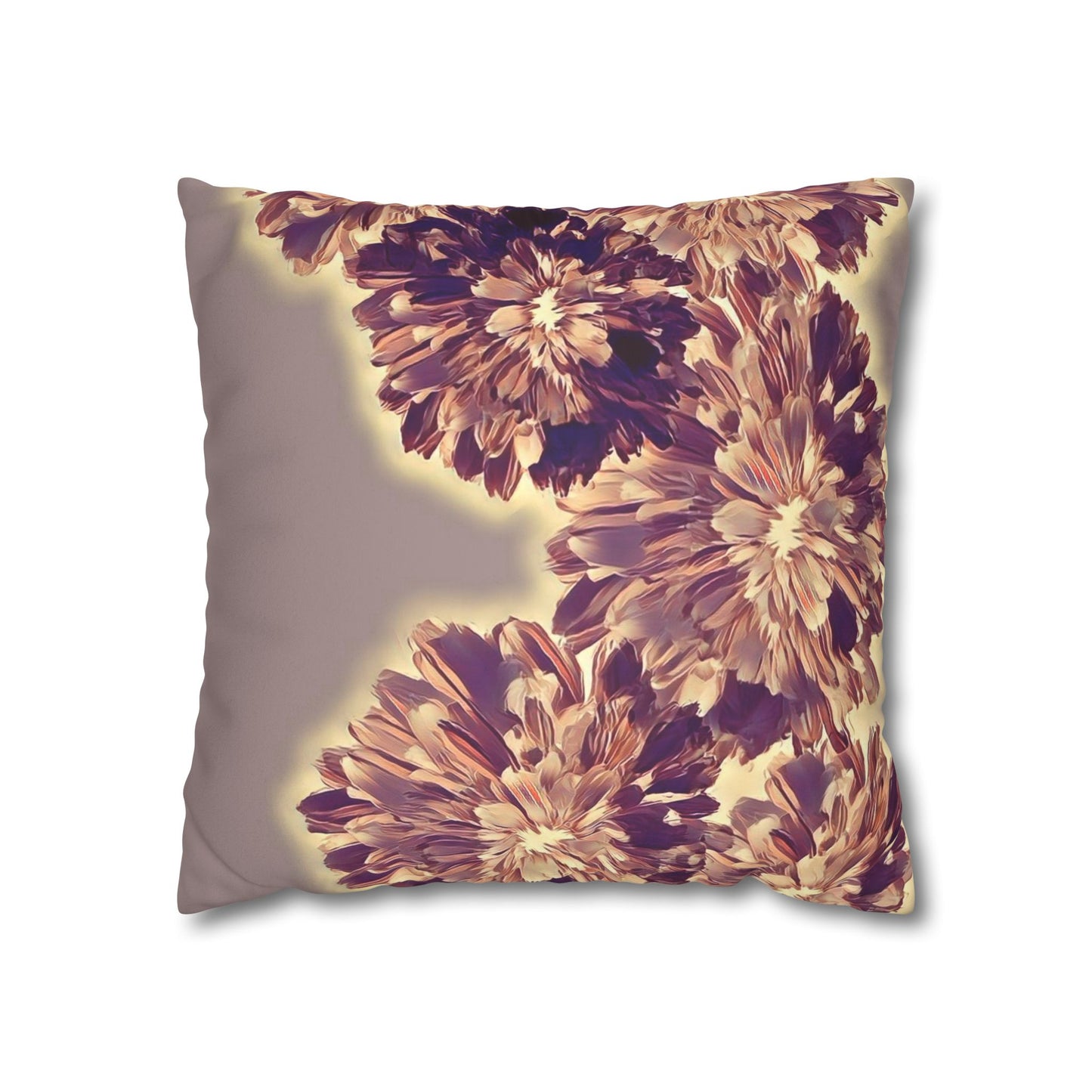 Copy of Modern Digital Painting ' Faux Suede Pillowcase - Home Design