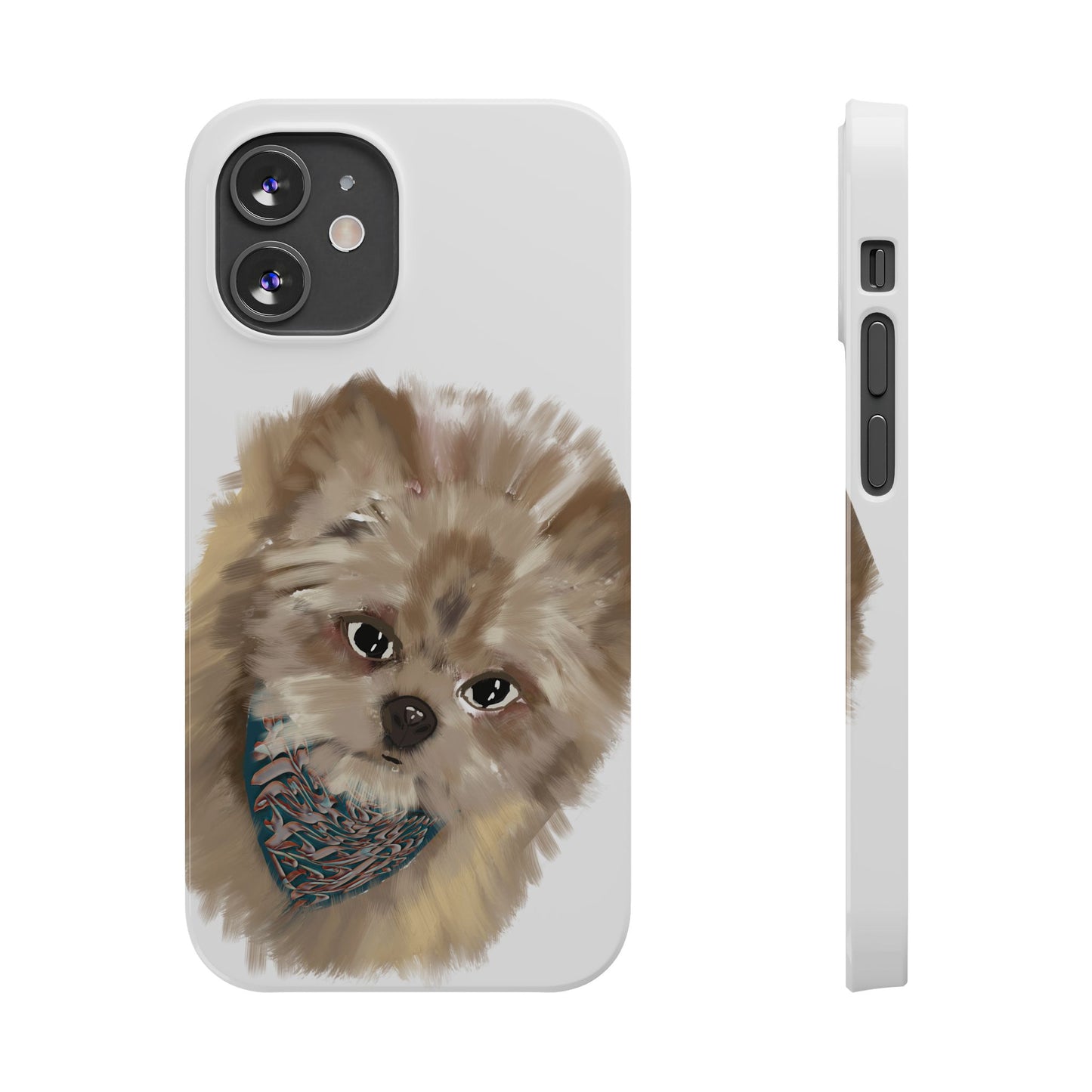 ' Modern Art Slim Phone Case-Lily
